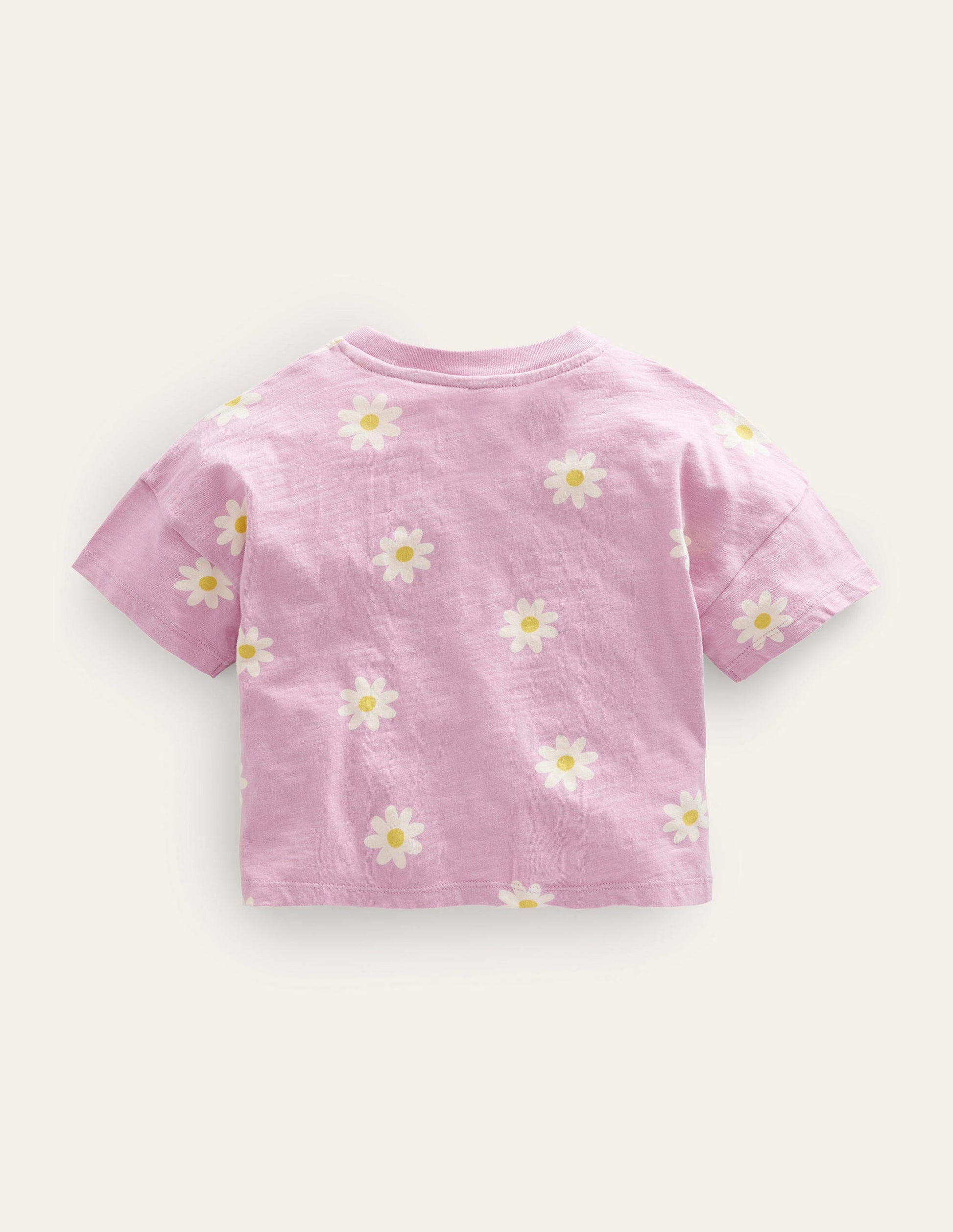 Relaxed T-shirt-Soft Lavender Daisies-2