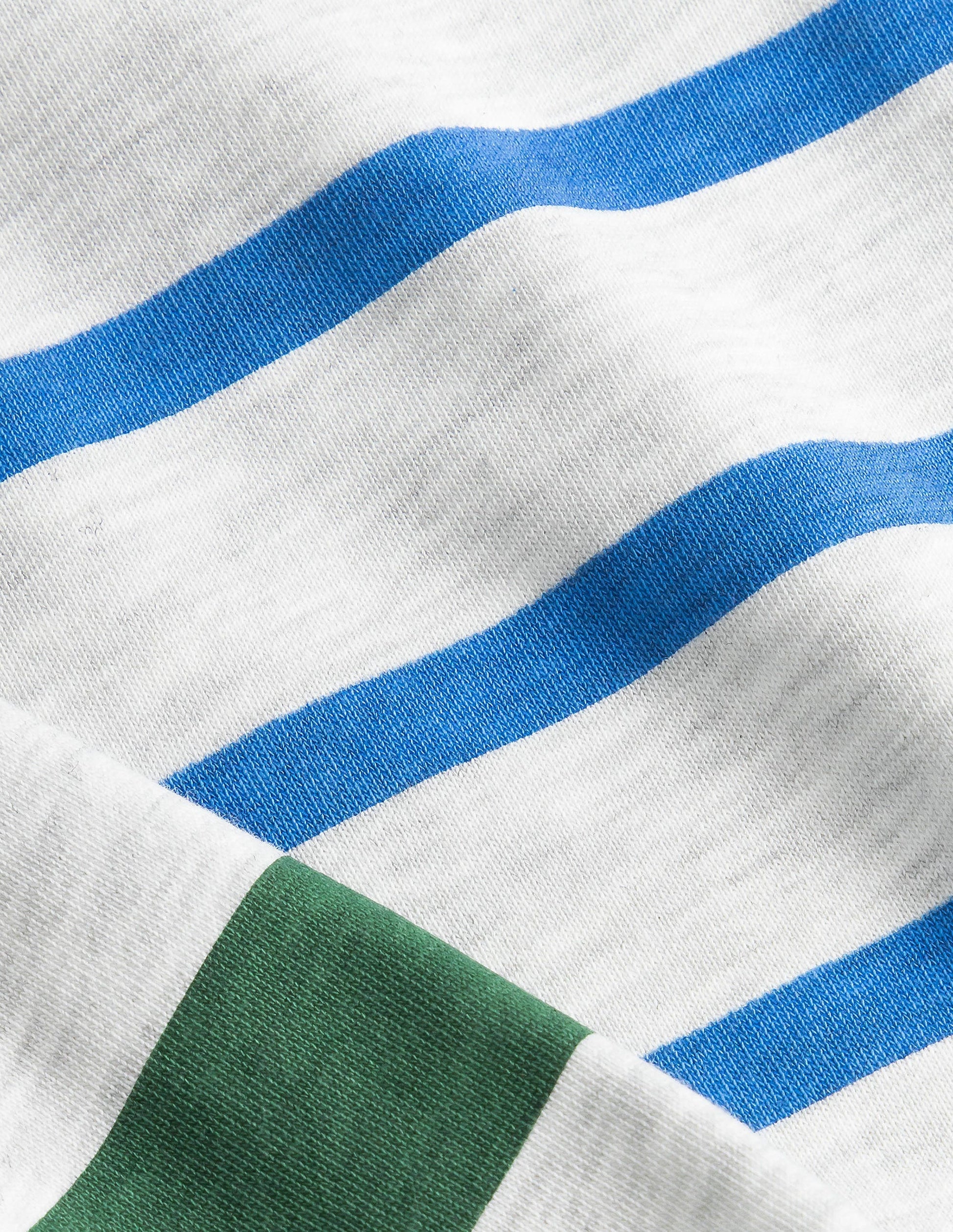 Volume Sleeve Sweatshirt-Oatmeal/Penzance Blue-3