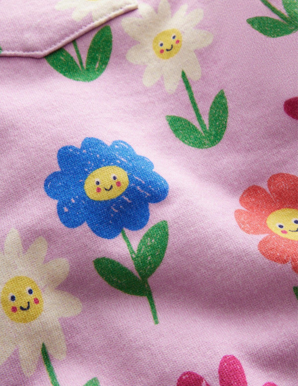 Printed Joggers-Winsome Pink Flowers - Image 3