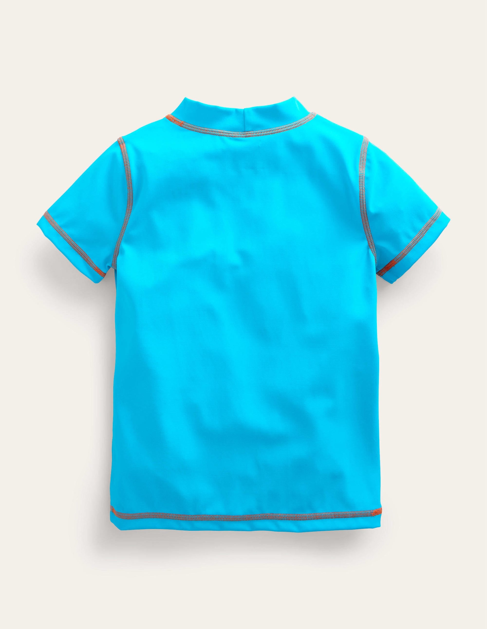 Short Sleeve Rash Guard-Cabana Blue - Image 2