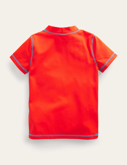 Short Sleeve Rash Guard-Fire-2