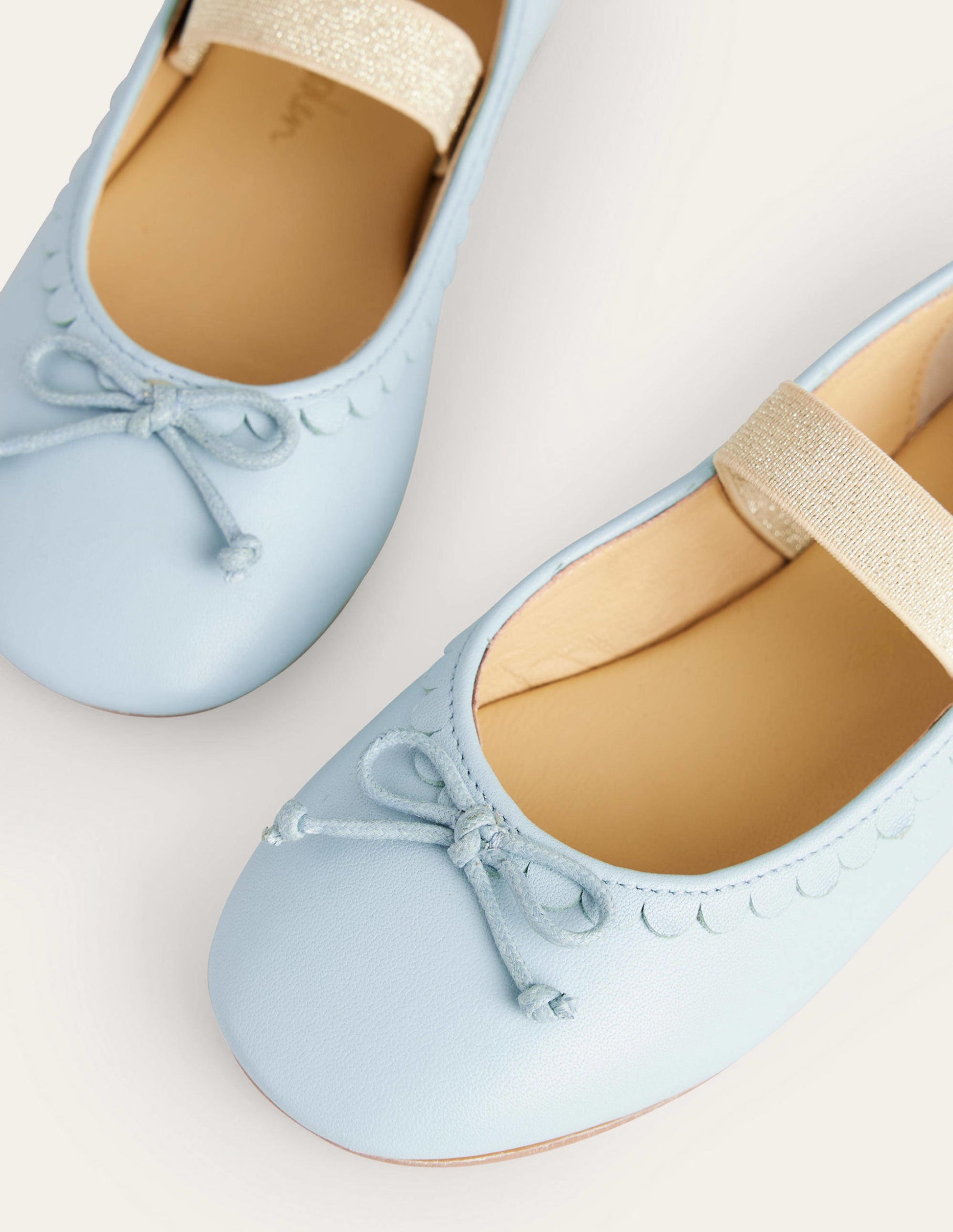Leather Ballet Flat-Provence Blue-3