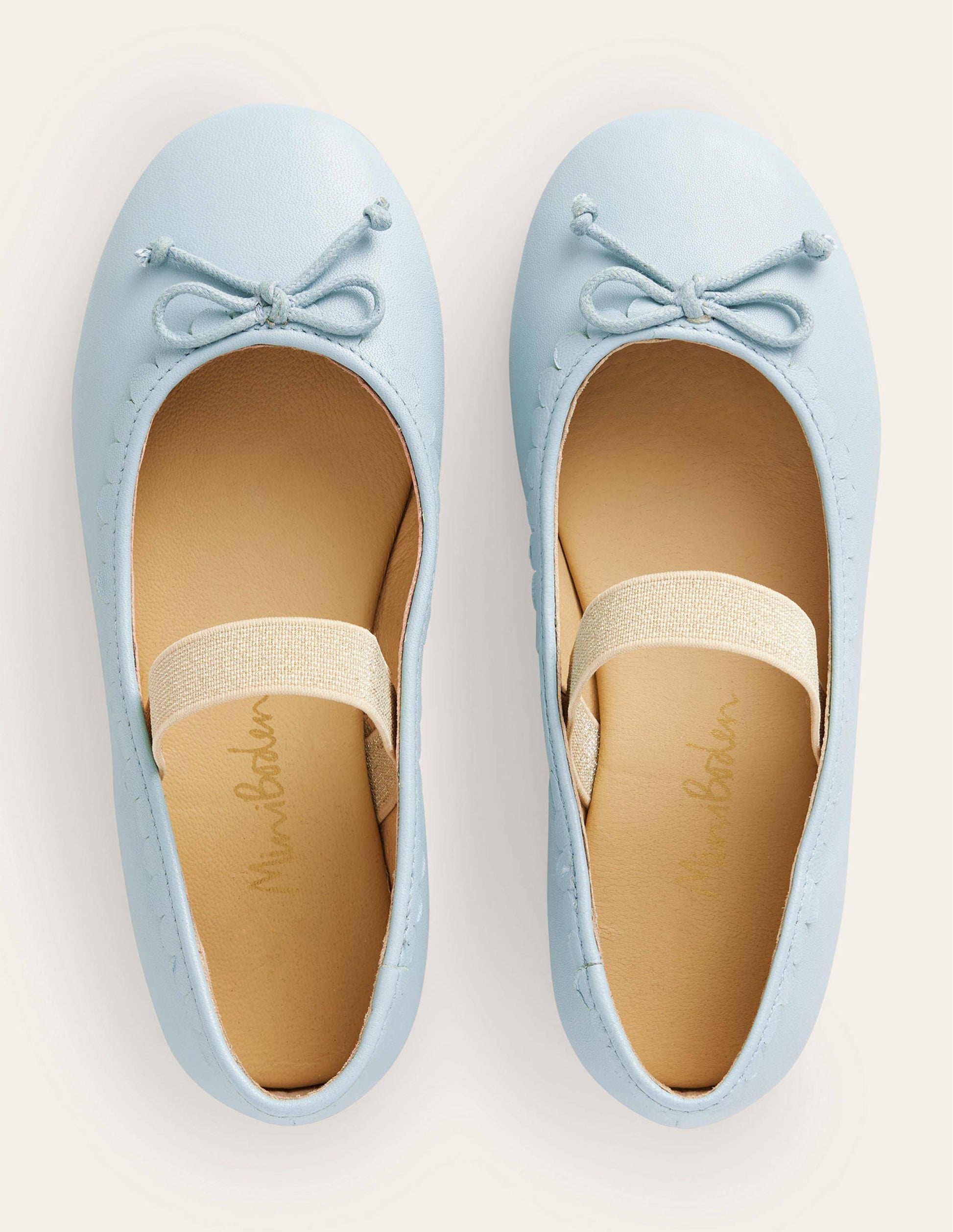 Leather Ballet Flat-Provence Blue-4