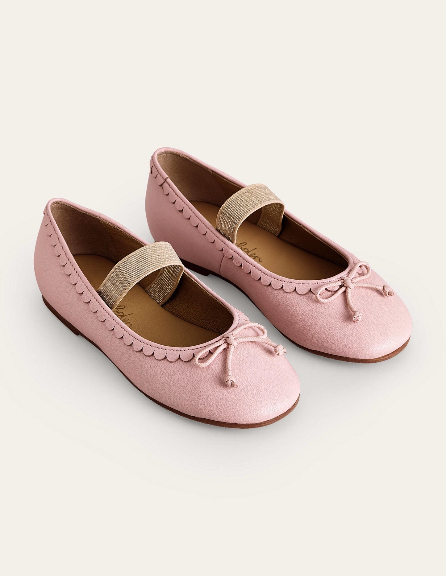 Leather Ballet Flat-Provence Dusty Pink