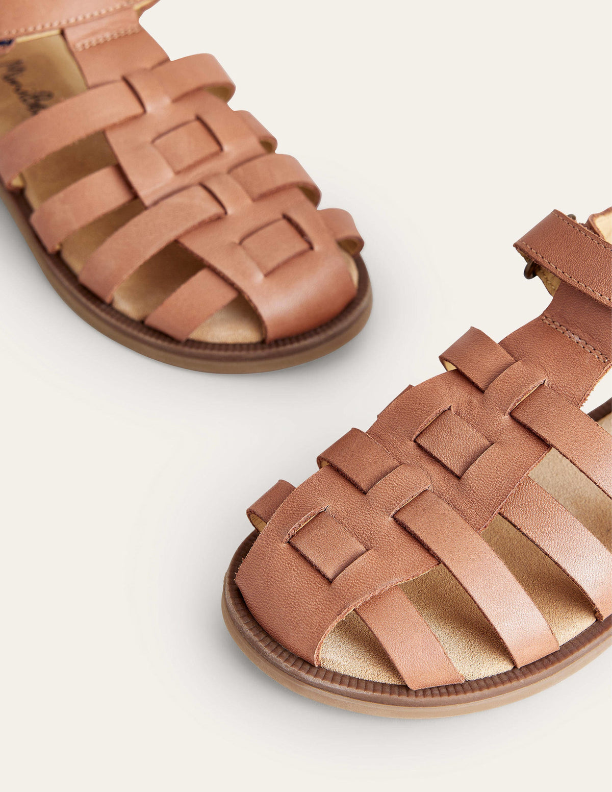 Fisherman Sandals-Tan-3