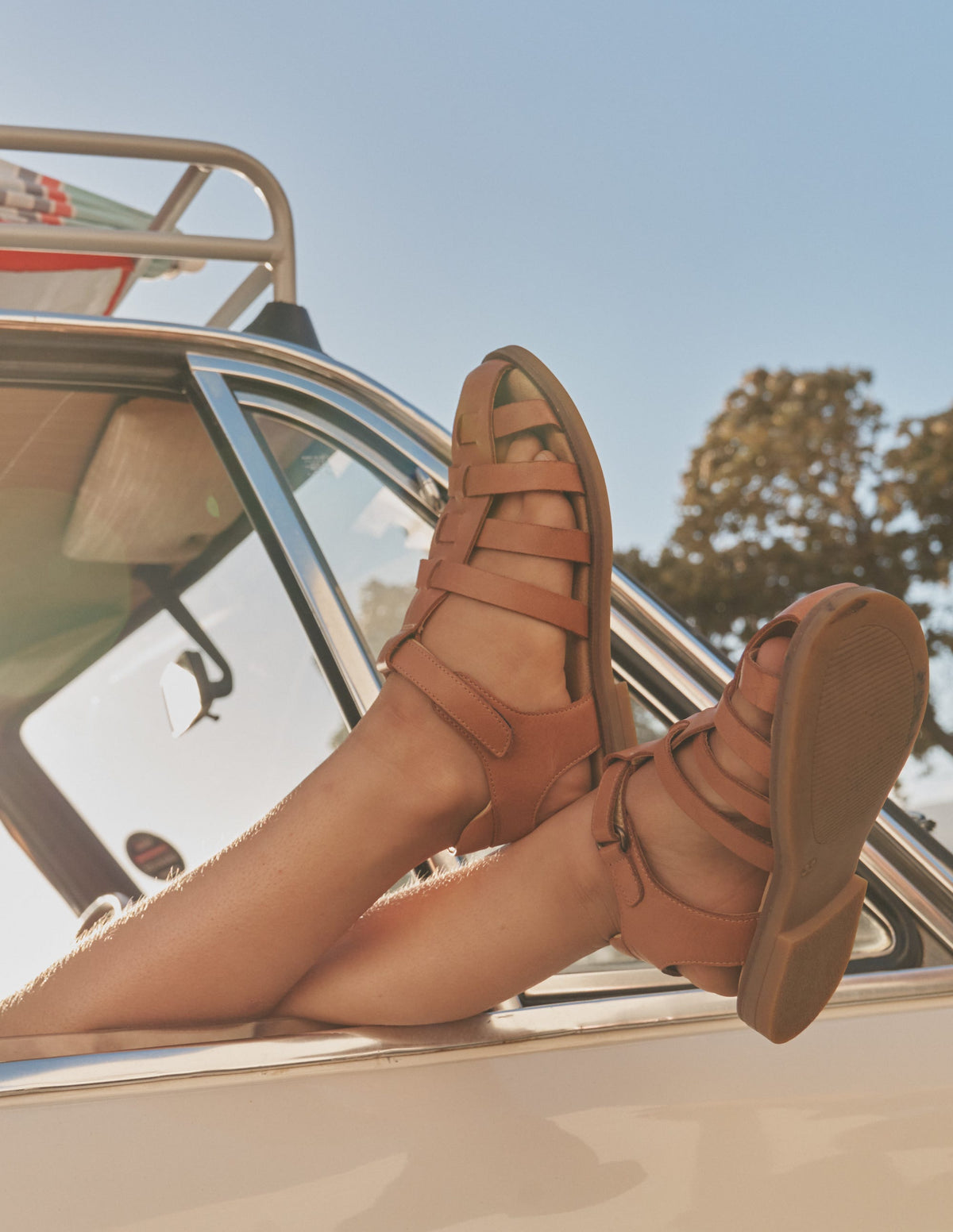Fisherman Sandals-Tan-4
