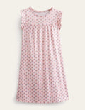 Printed Nightgown-Provence Dusty Pink Floral