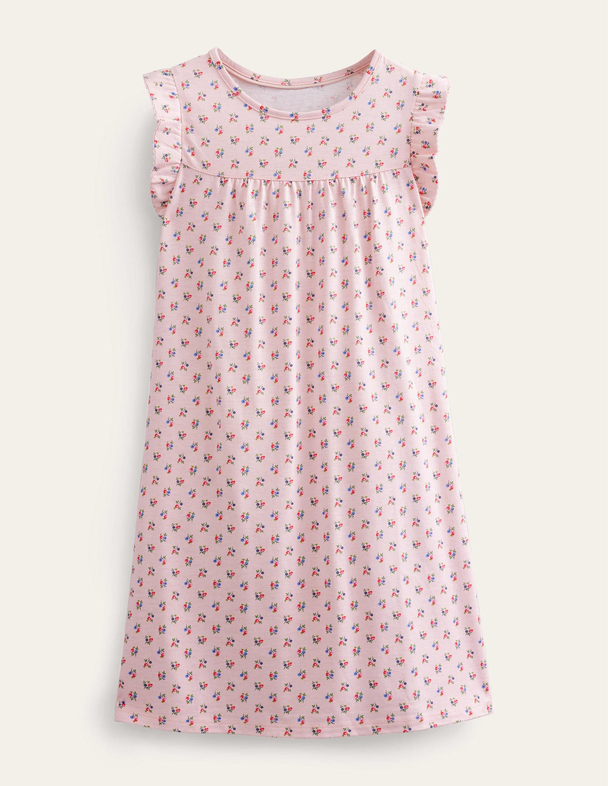 Printed Nightgown-Provence Dusty Pink Floral - Image 1