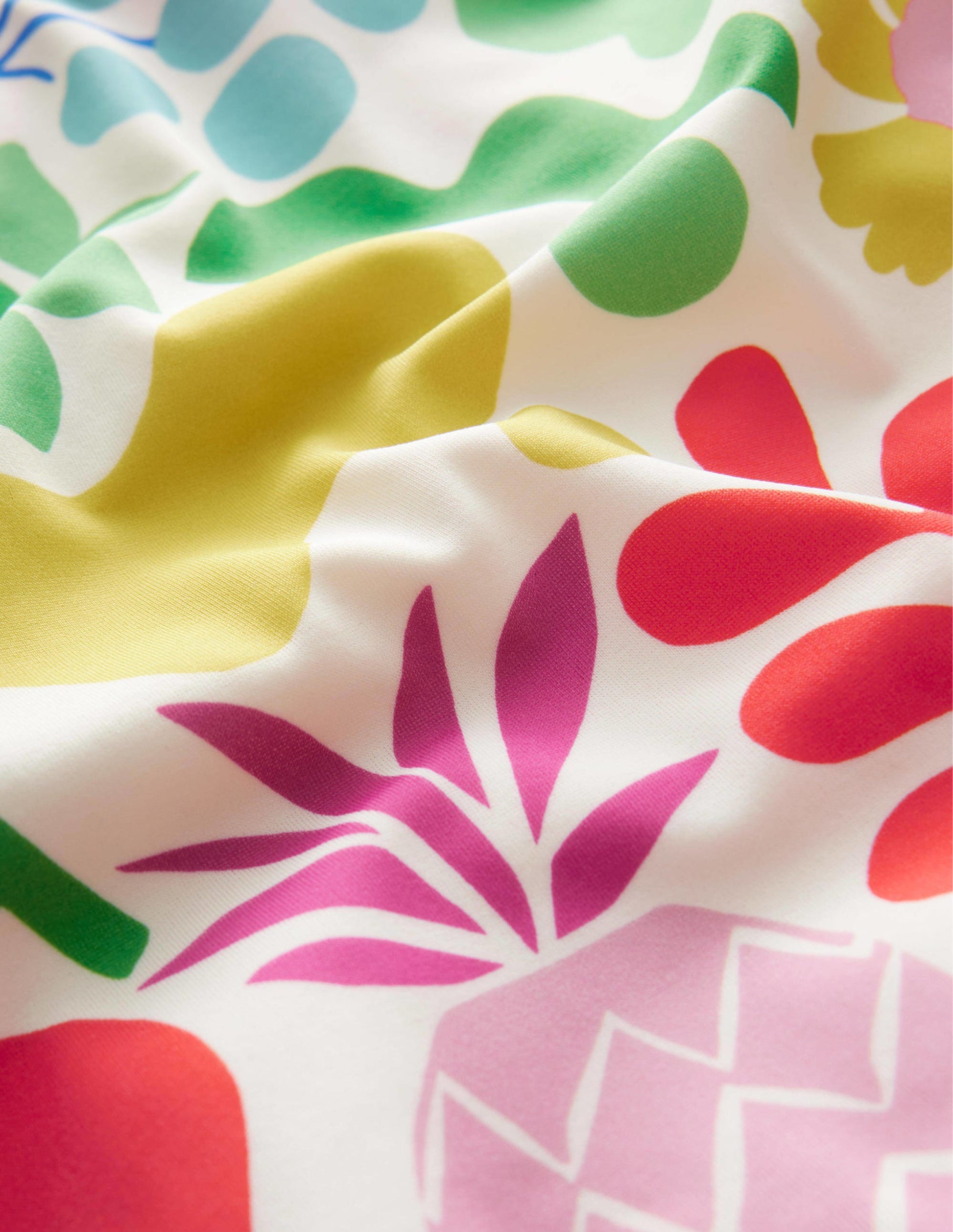 Cross-back Printed Swimsuit-Multi Geo-3