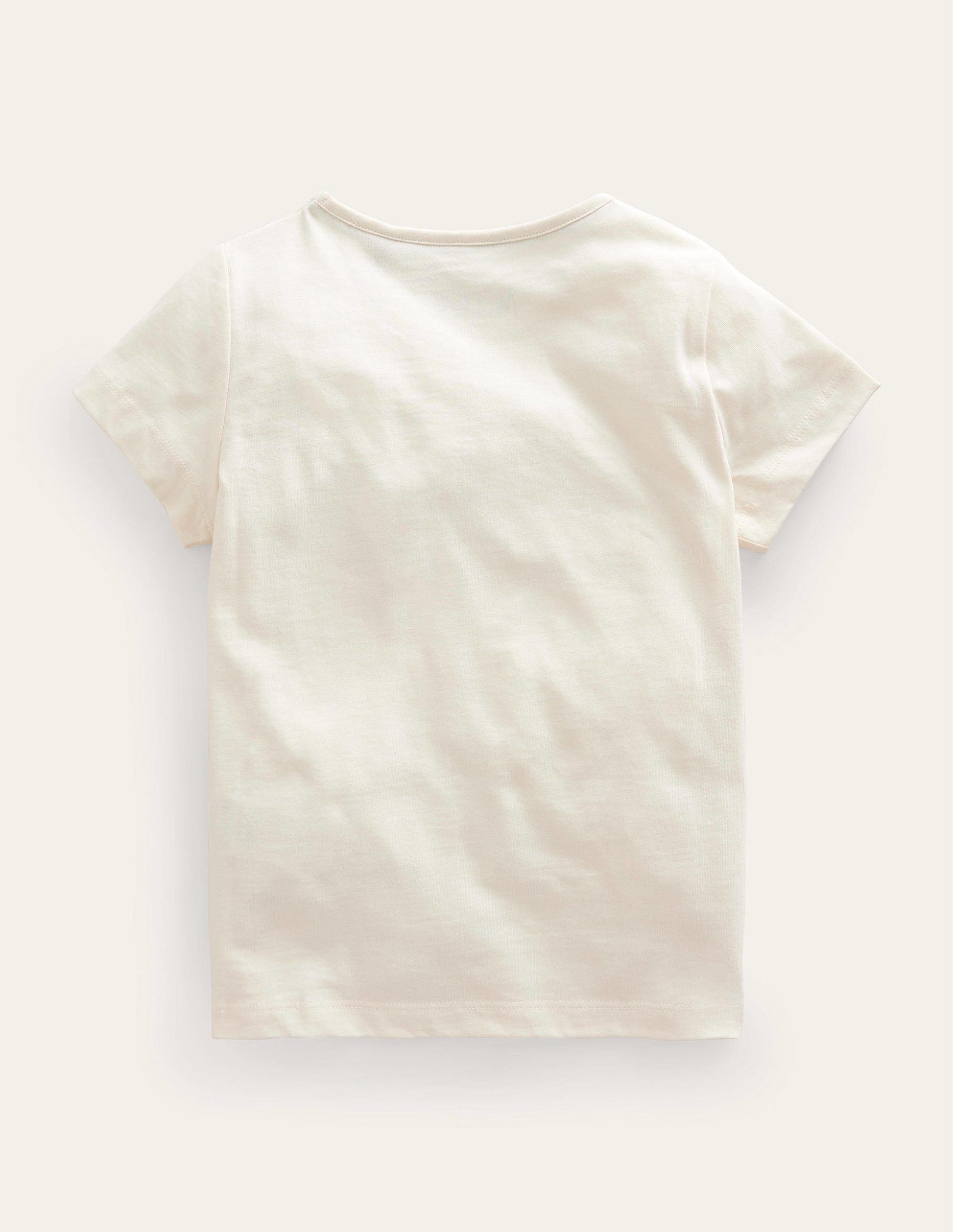 Printed Graphic T-Shirt-White Solar Power-2