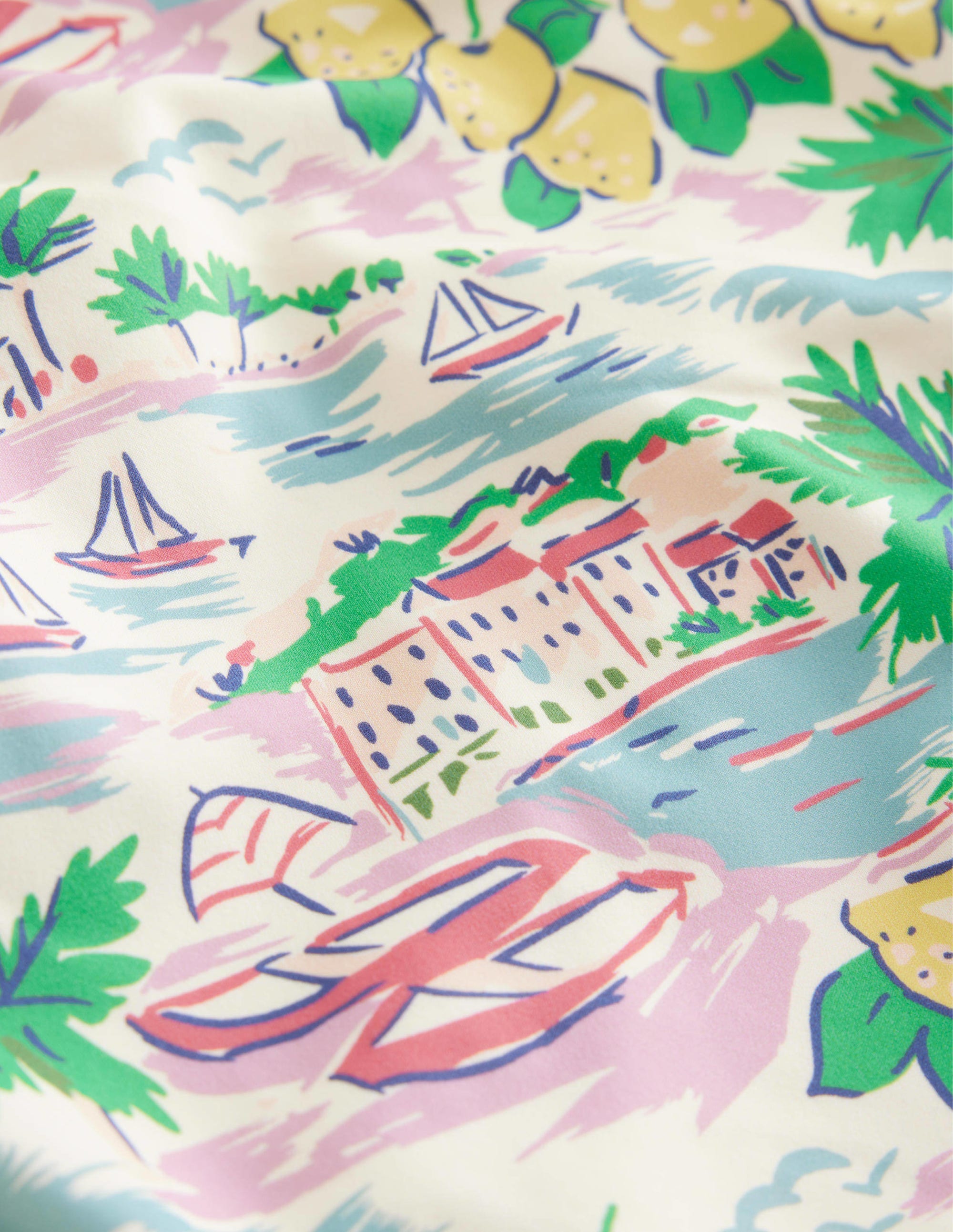 Flutter Sleeve Swimsuit-Multi Scene - Image 3