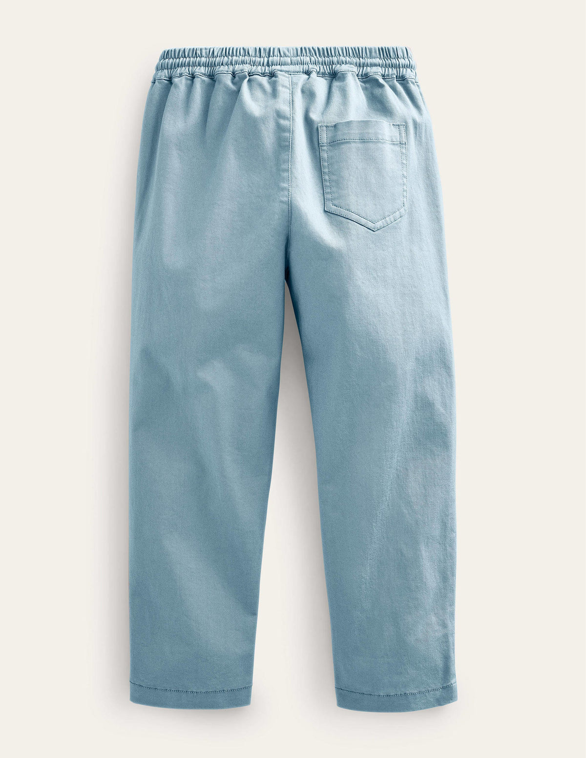 Pull-On Twill Pants-Soft Bluebell-2