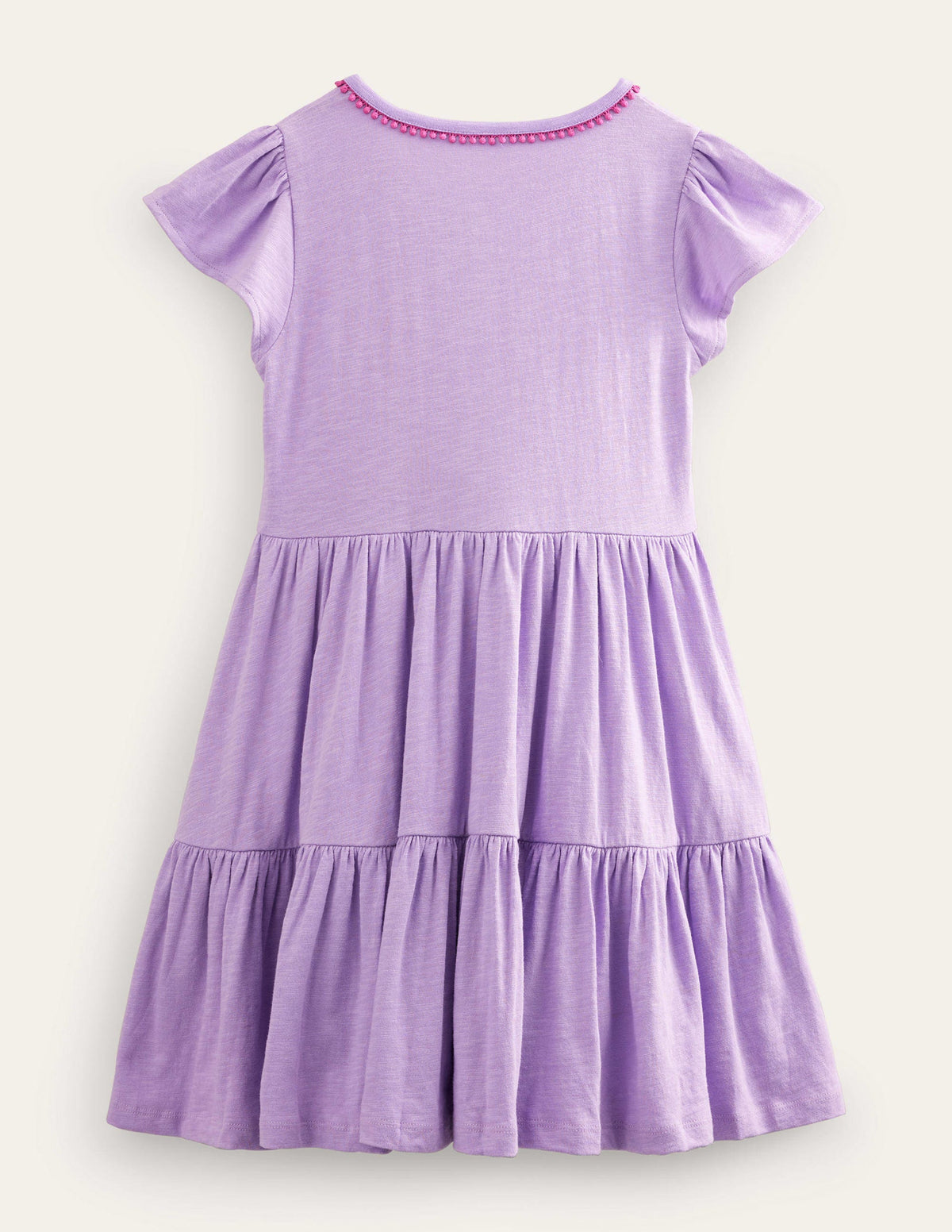 Jersey Twirly Dress-Pretty Lavender - Image 2