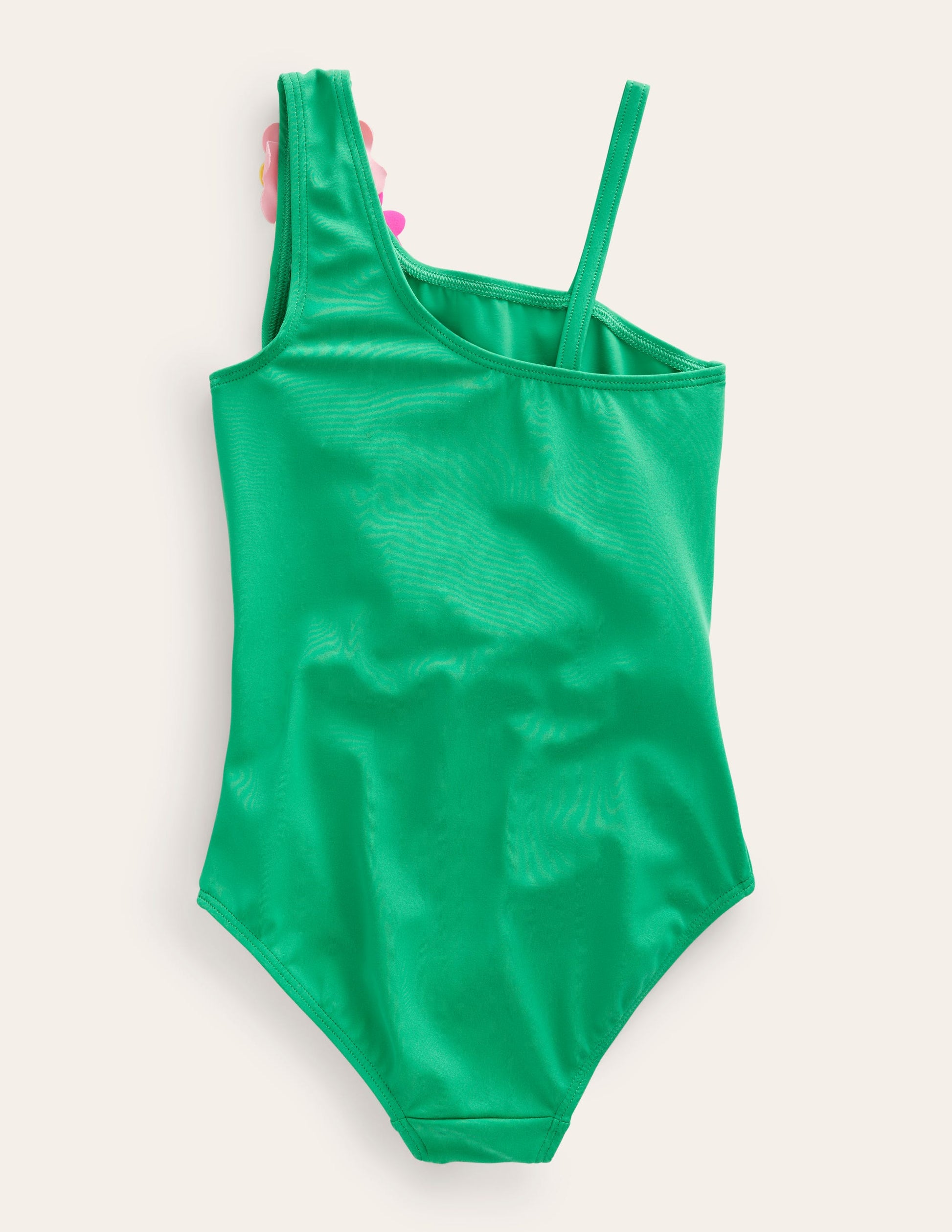 Flutter Flower Swimsuit-Green Pepper-2