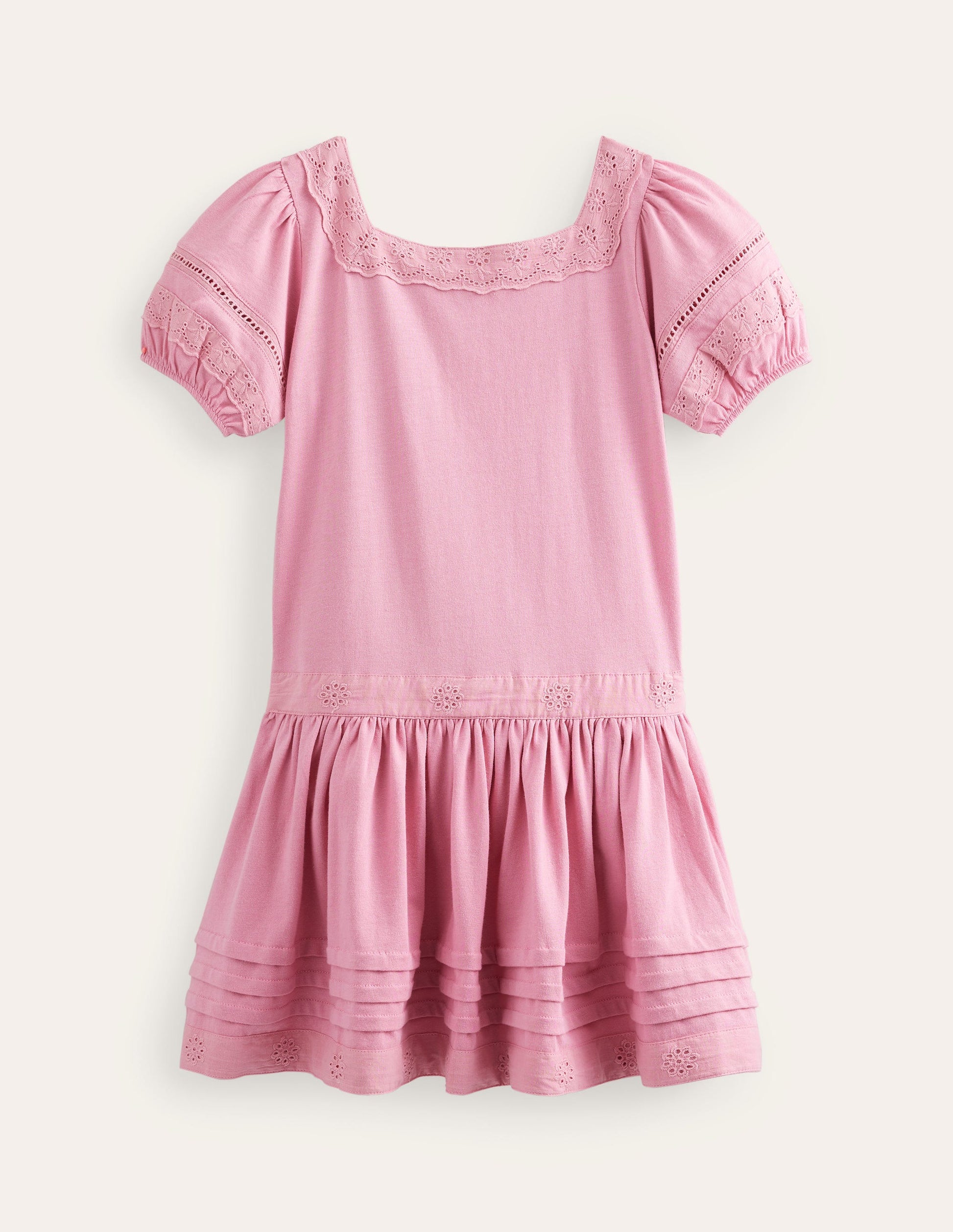 Drop Waist Dress-Formica Pink-1