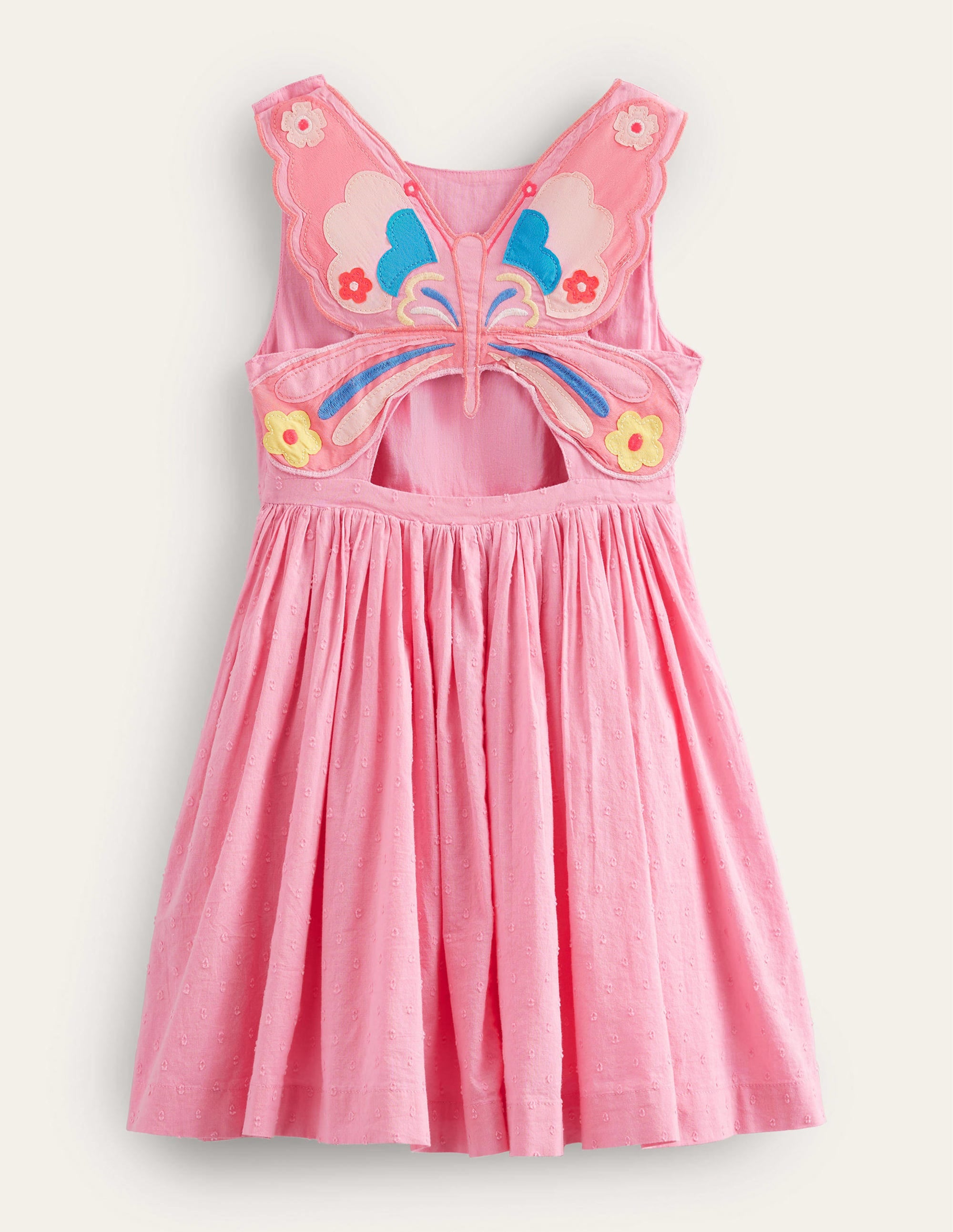 Appliqué Back Dress-Pink Lemonade - Image 2
