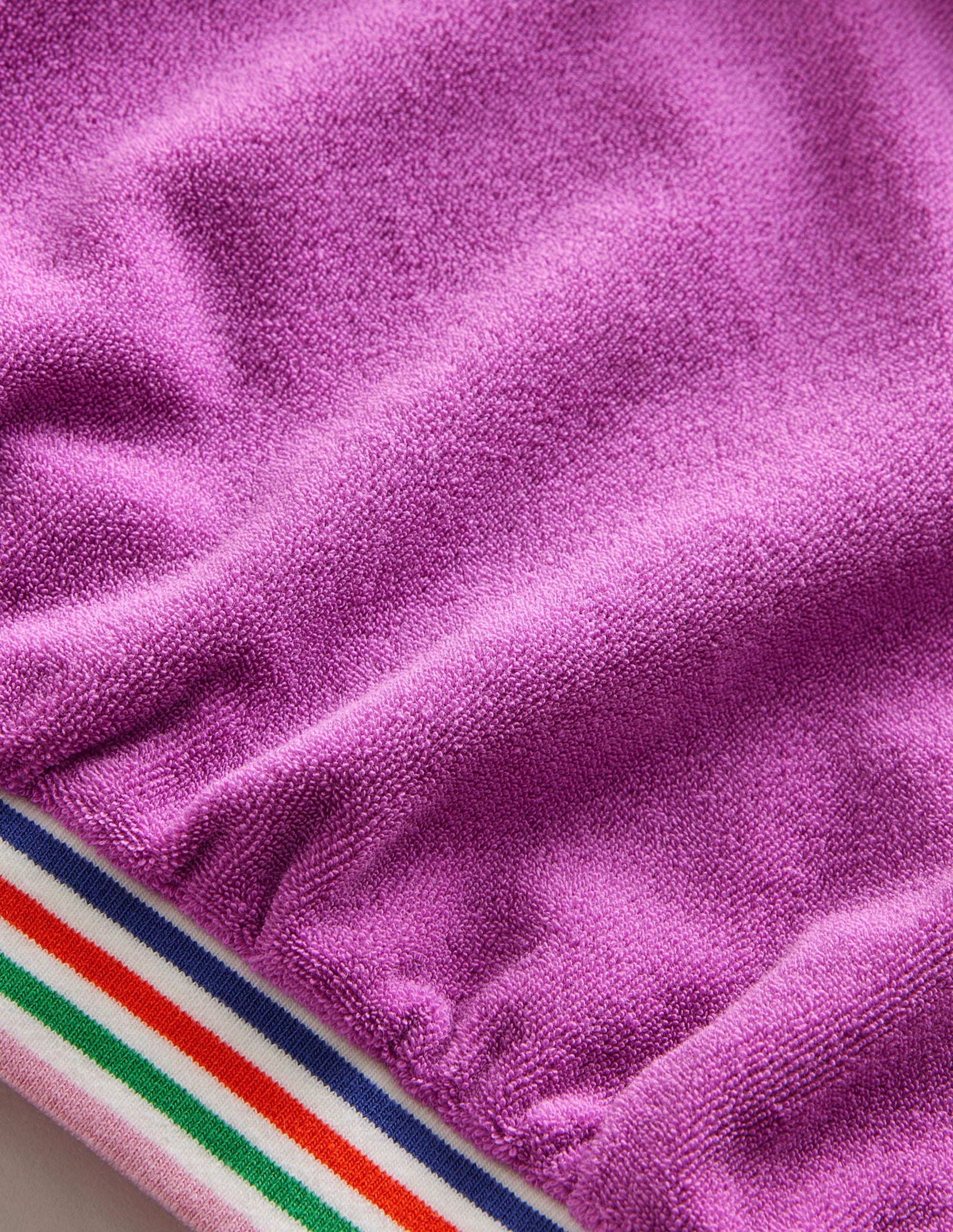 Toweling Tank Top-Radiant Orchid Purple - Image 3