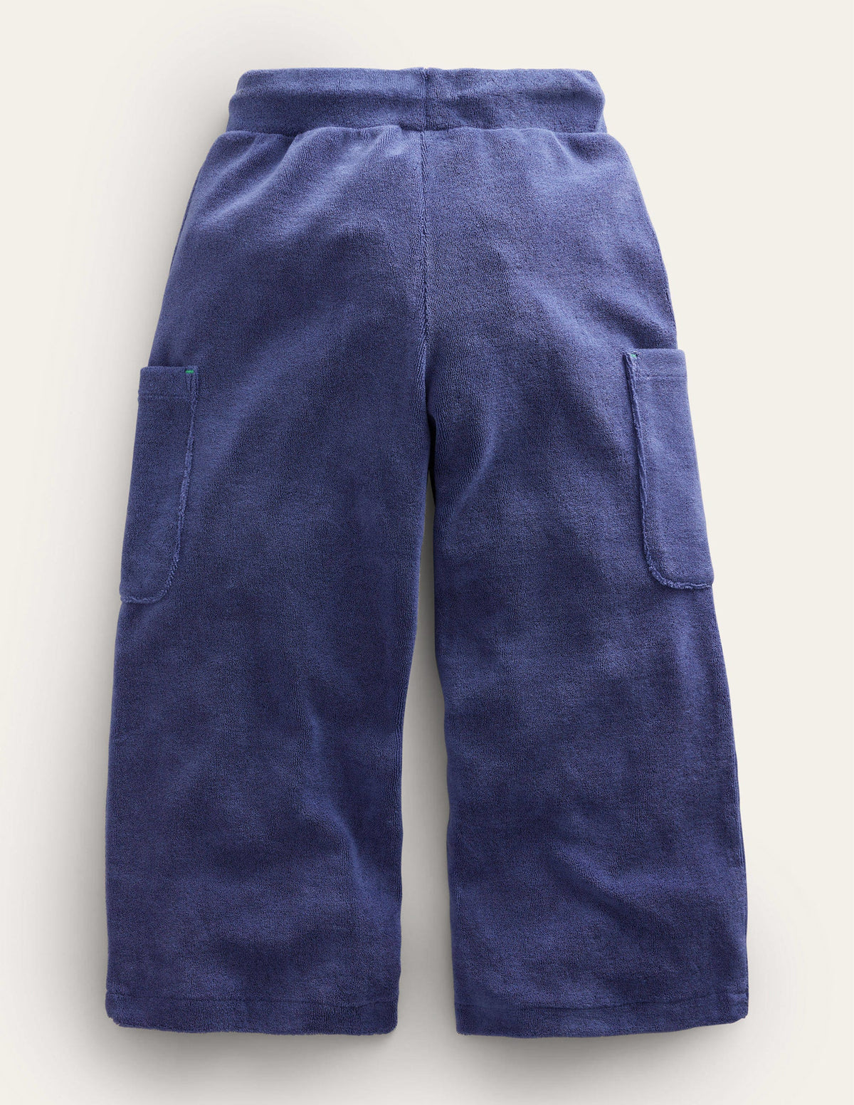Towelling Cargo Pants-Starboard Blue-2