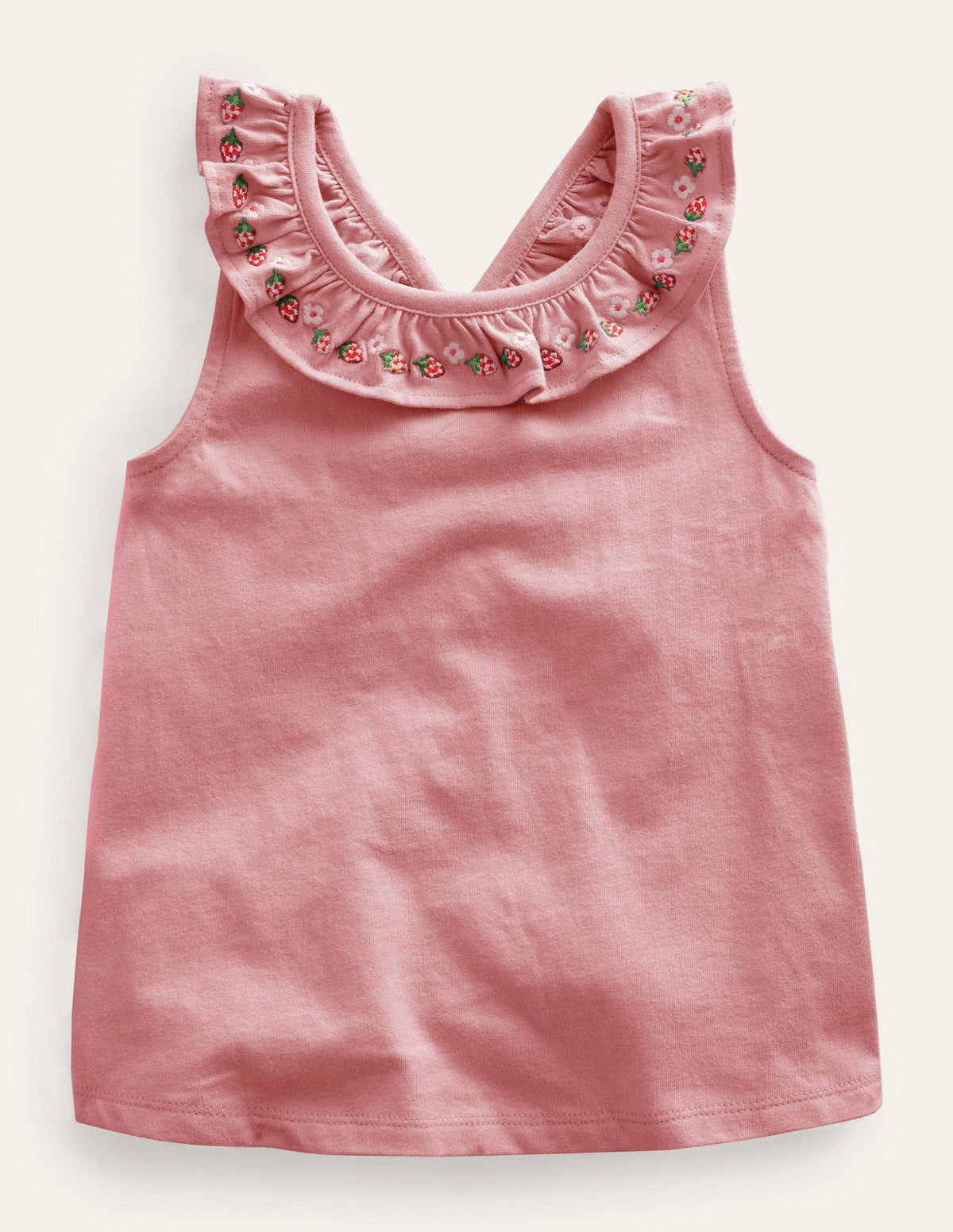 Cross-back Tank-Almond Pink-1