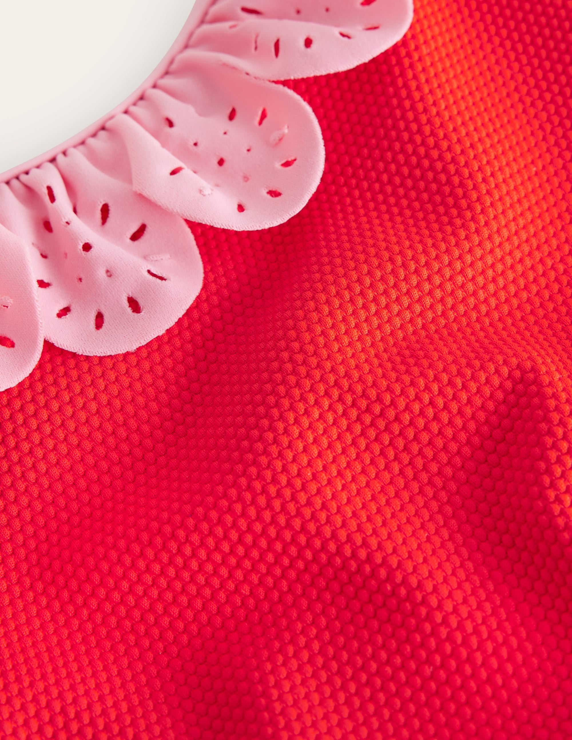 Broderie Frill Swimsuit-Fire - Image 3