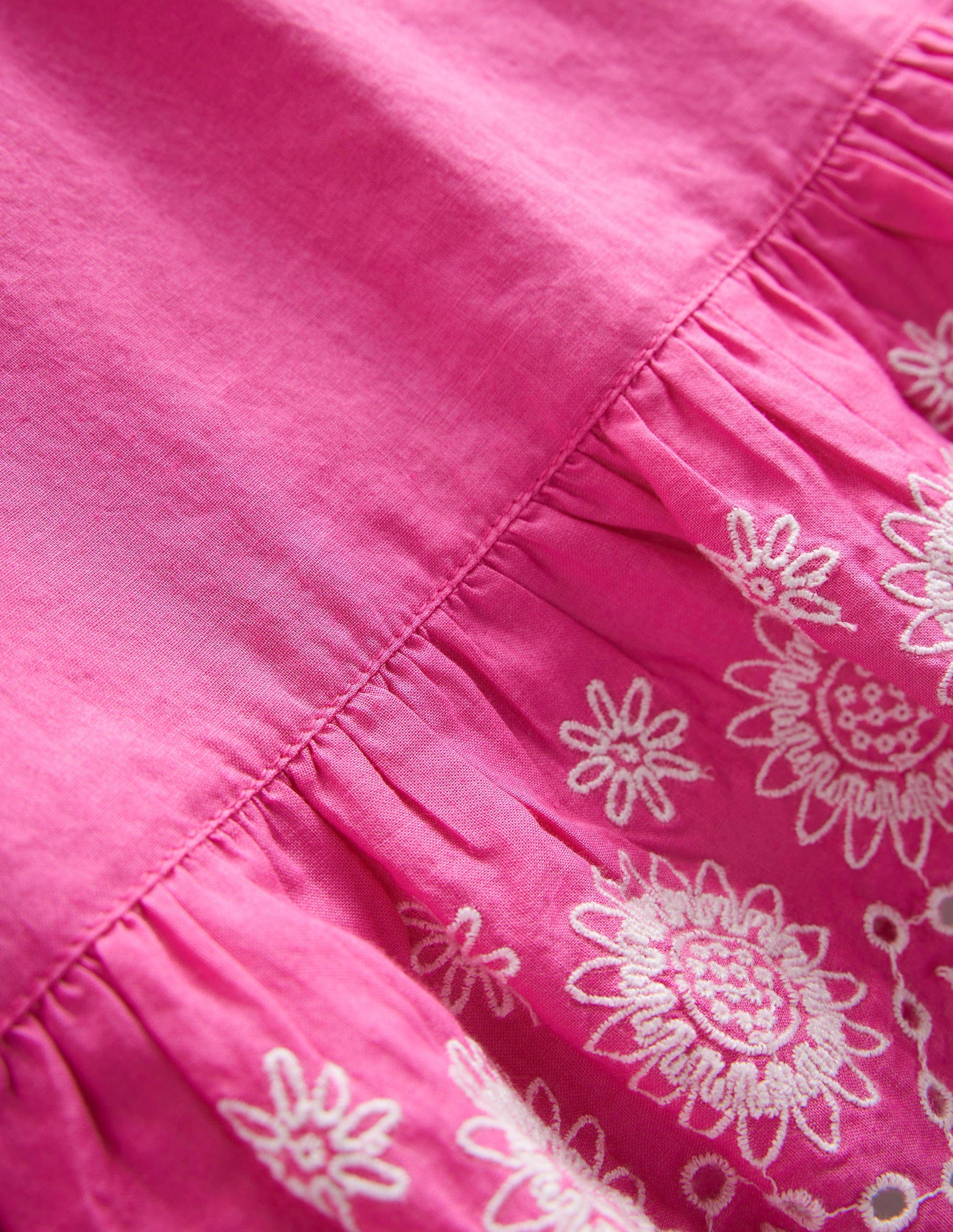 Embroidered Kaftan-Tickled Pink-3