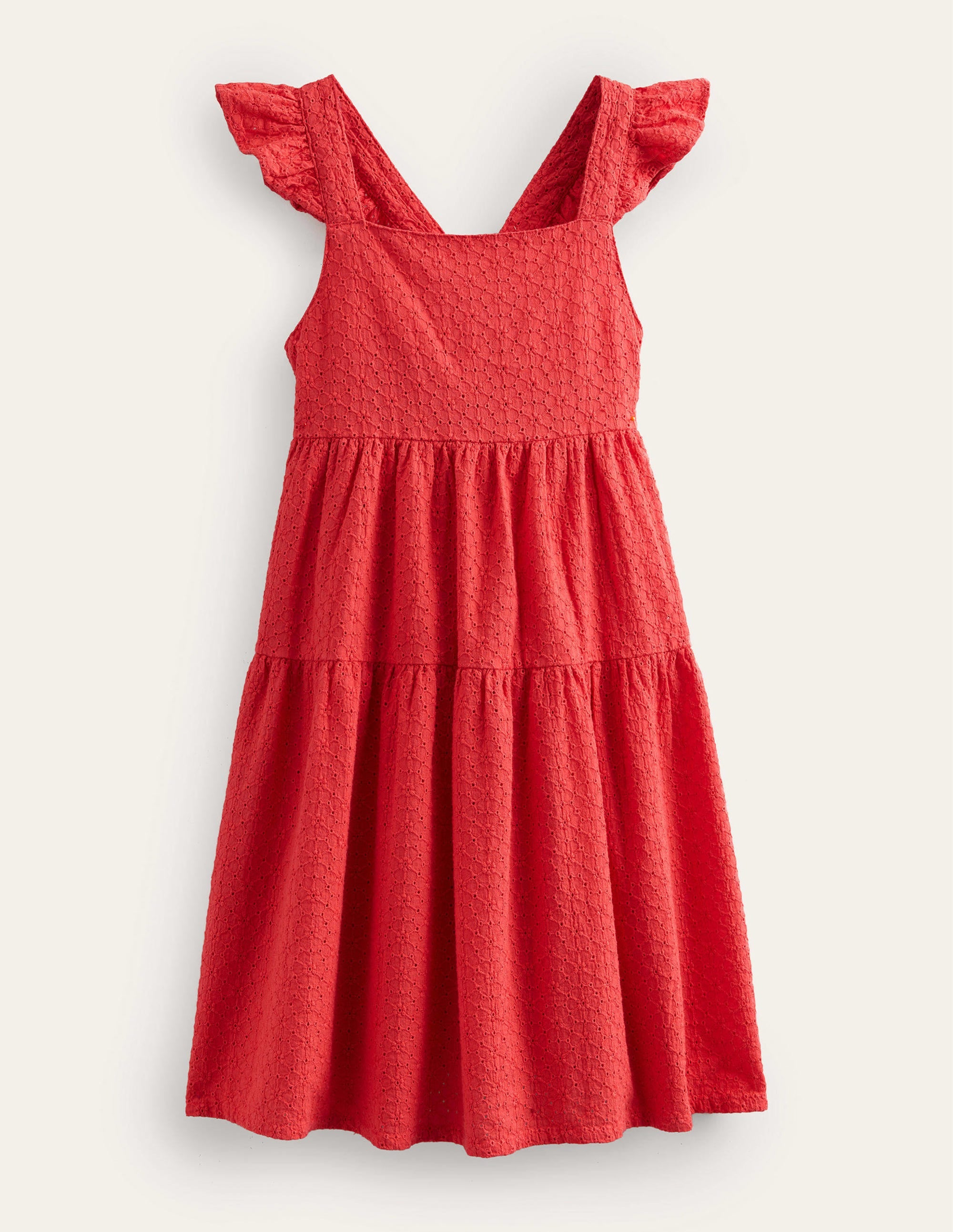 All Over Broderie Dress-Jam - Image 1