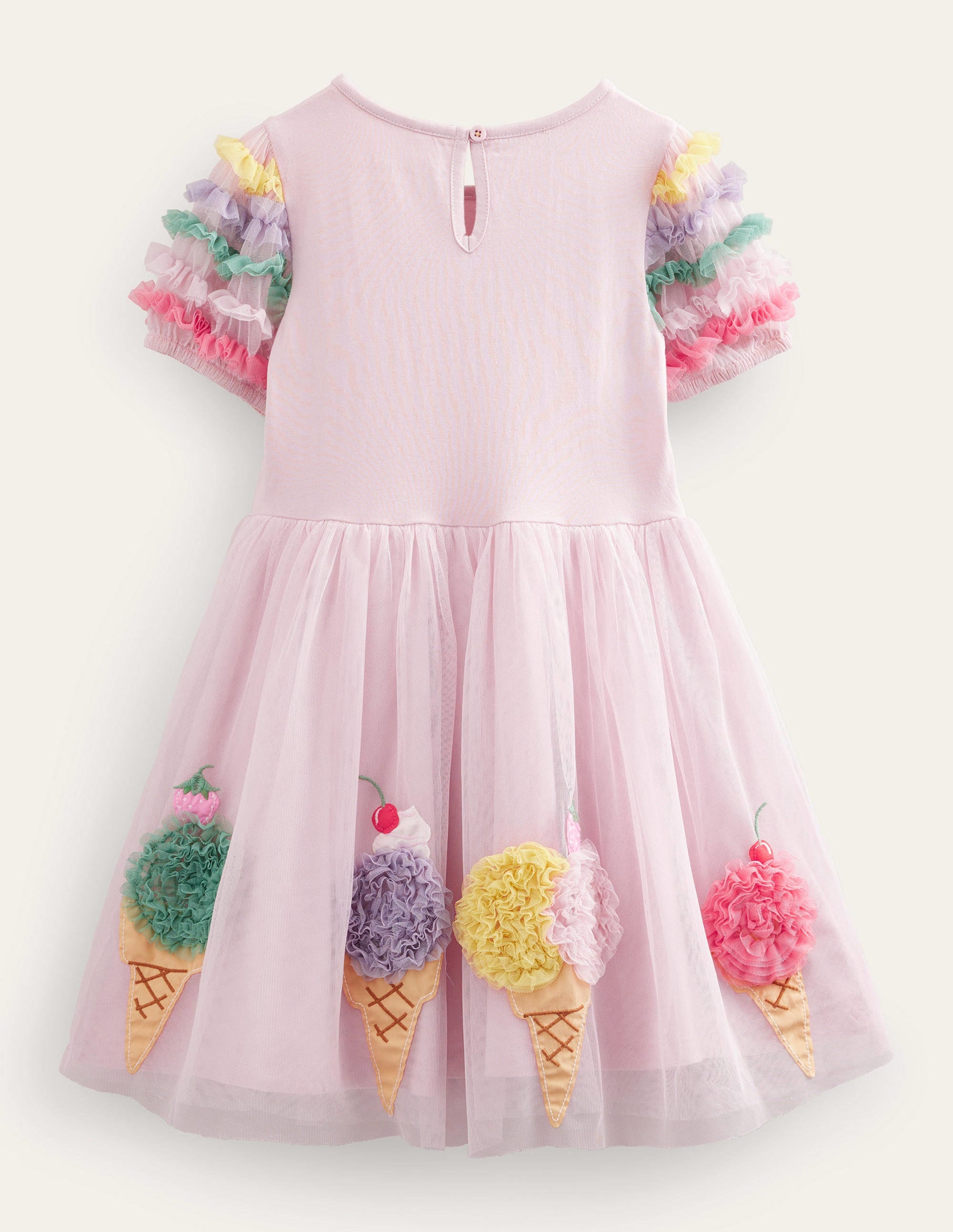 Tulle Dress-French Pink - Image 2