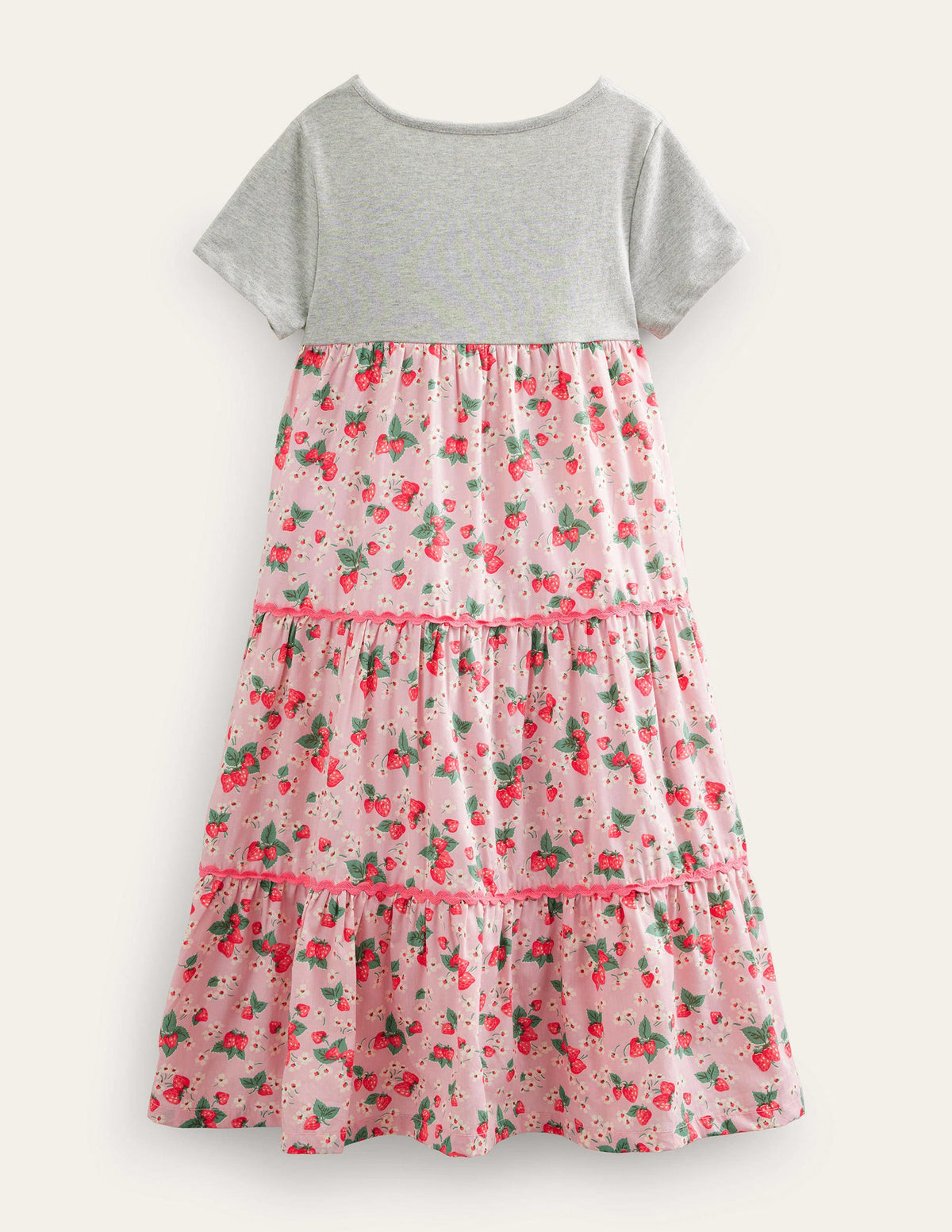 Maxi Logo Dress-French Pink Strawberry - Image 2