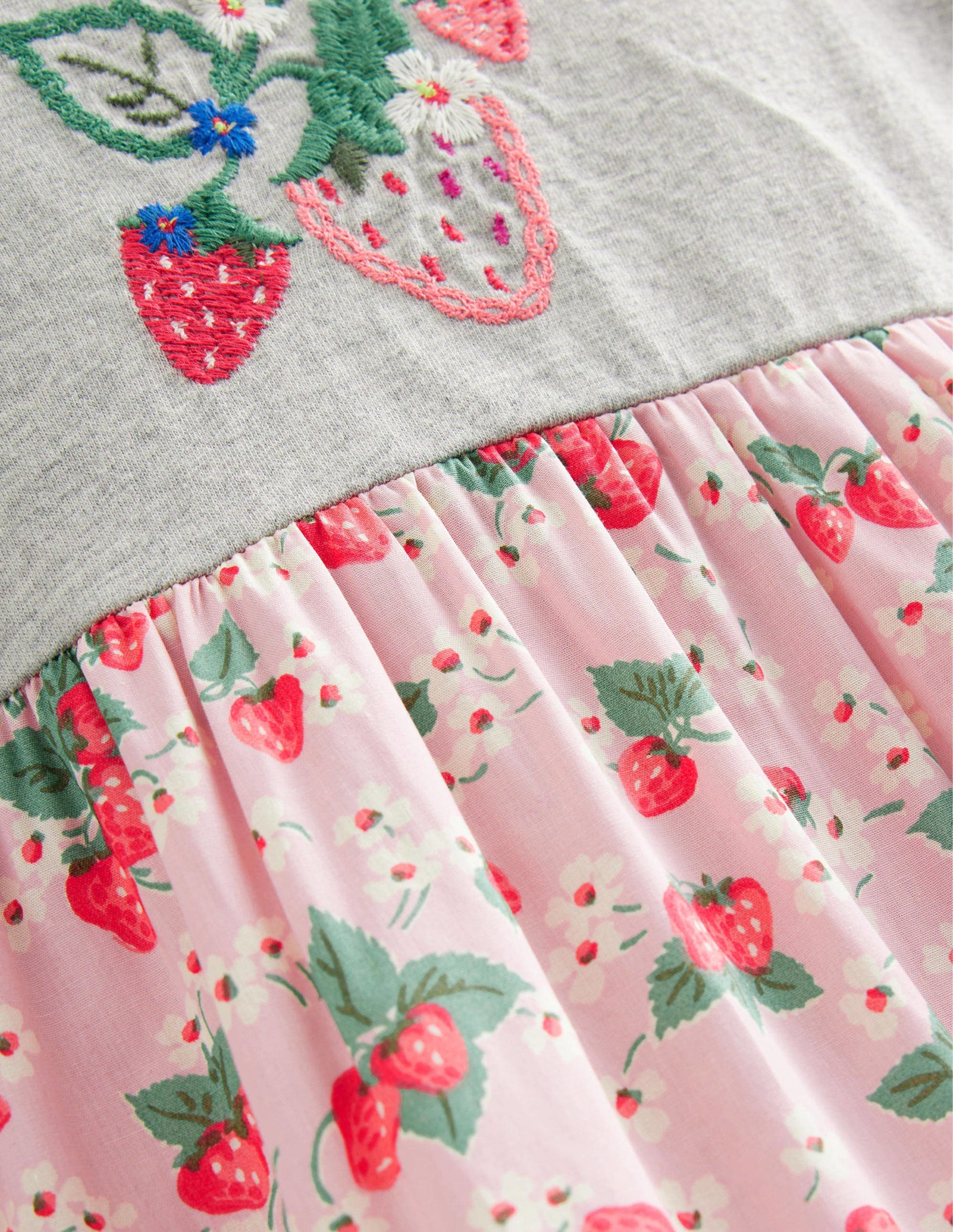 Maxi Logo Dress-French Pink Strawberry-3