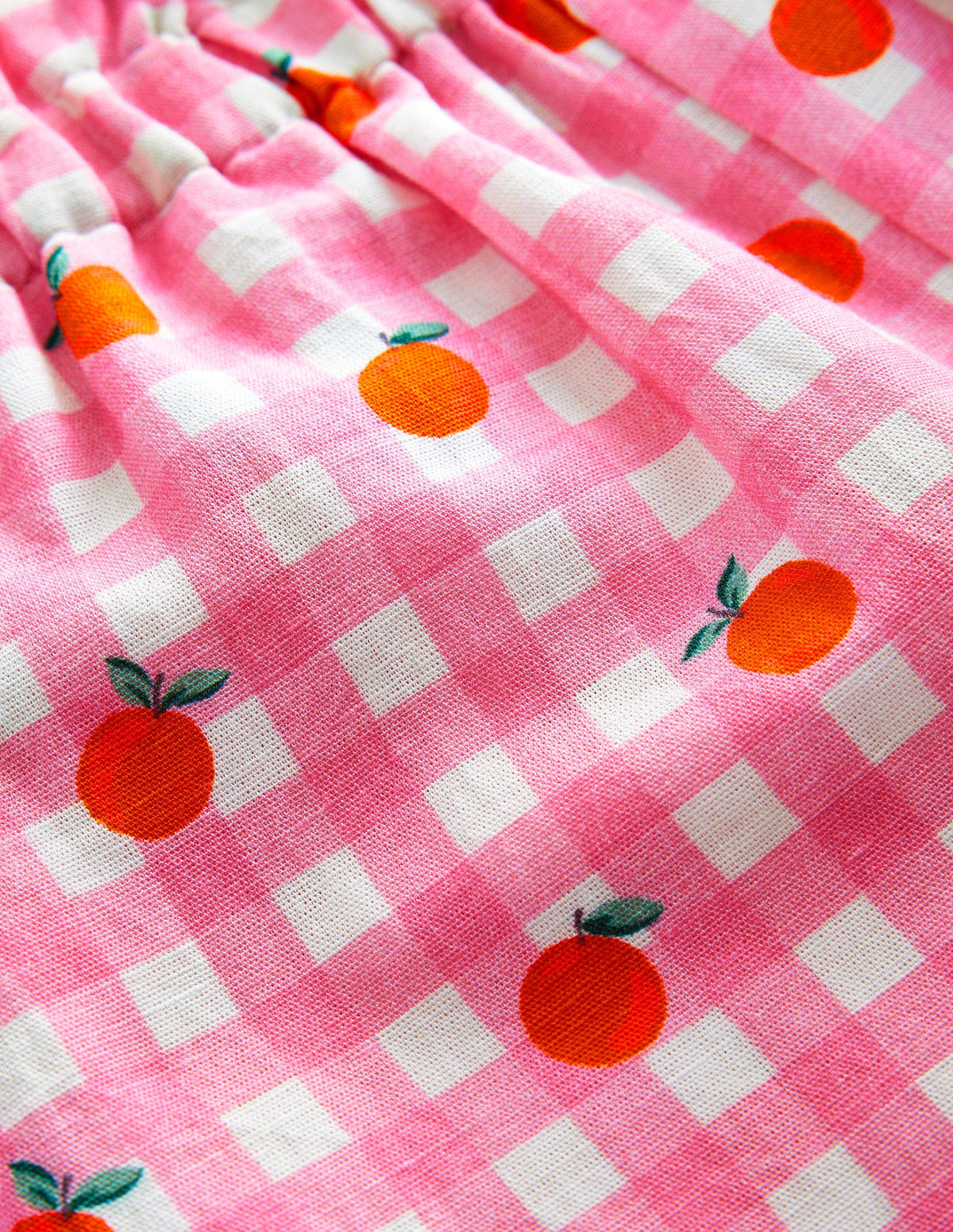 Frill Cuff Wide Leg Pants-Azalea and Vanilla Oranges - Image 3