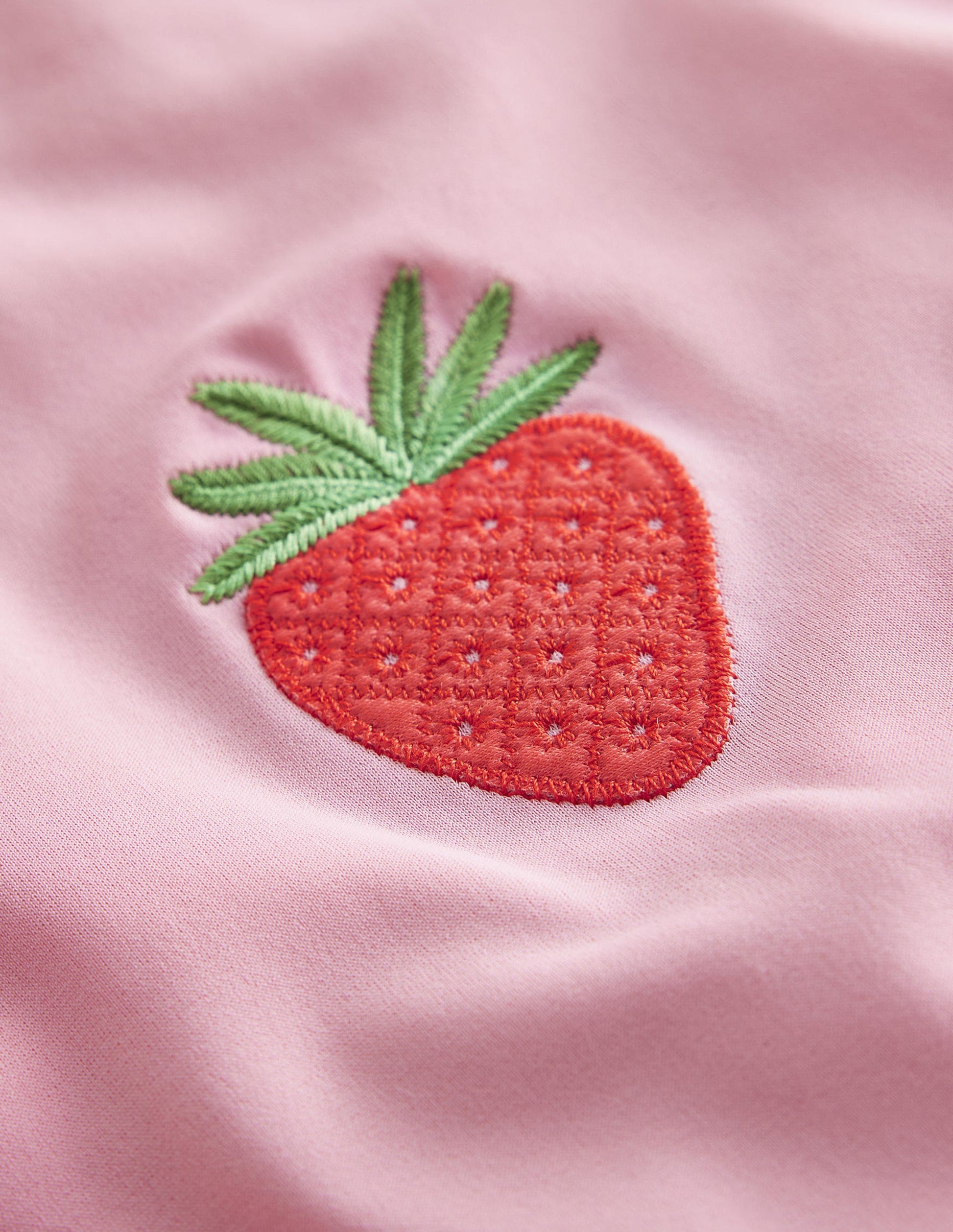 Appliqué Fruit Swimsuit-Pink Lemonade-3