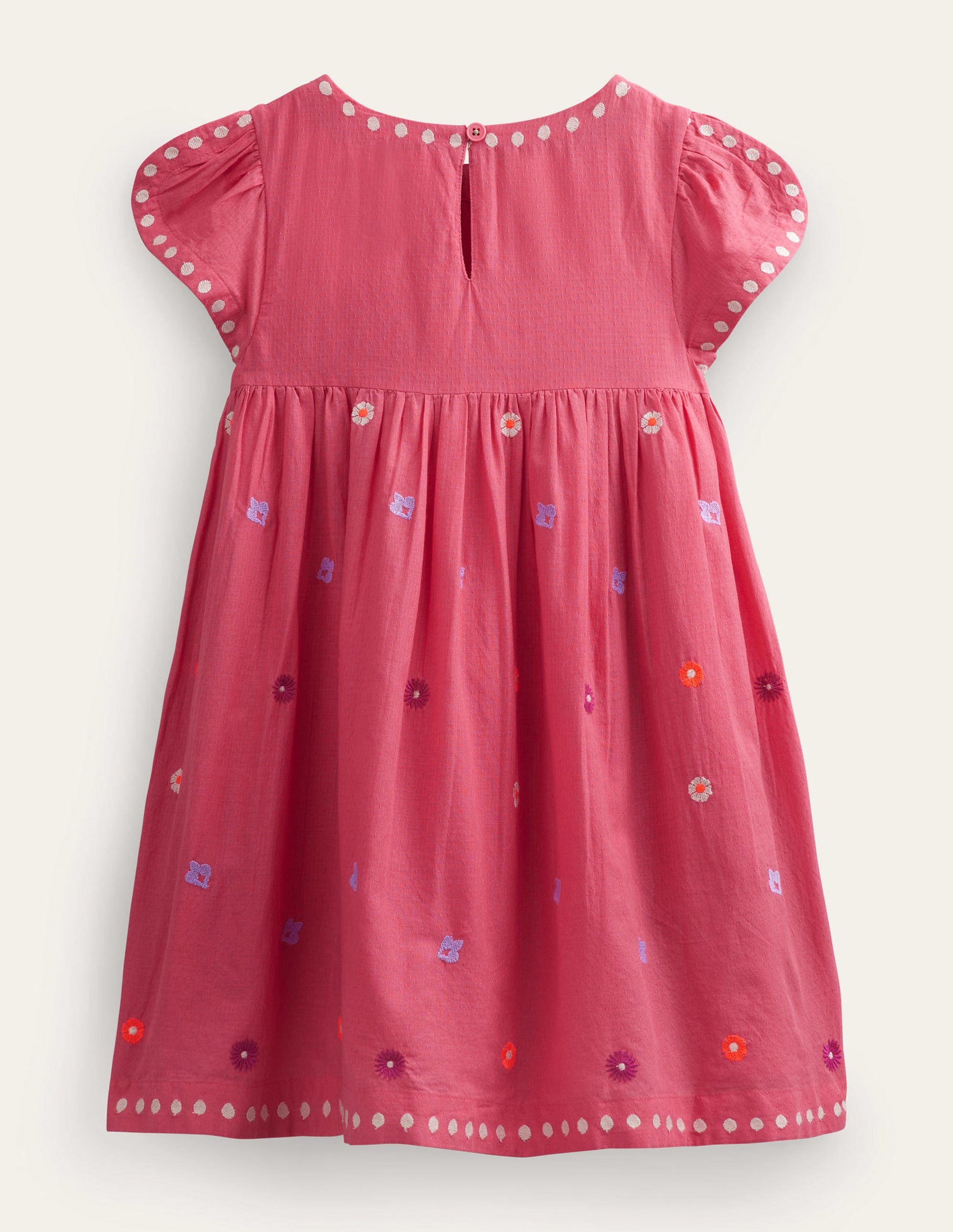 Embroidered Texture Dress-Lollipop-2