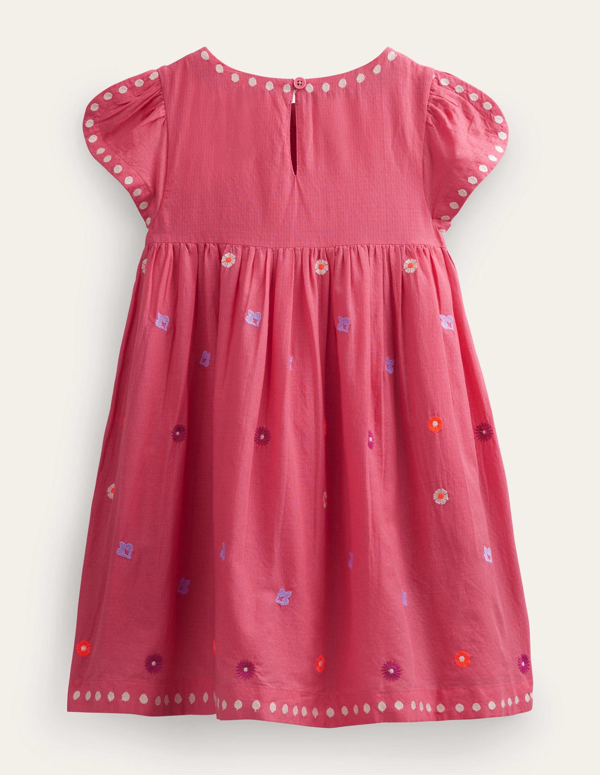 Embroidered Texture Dress-Lollipop - Image 2