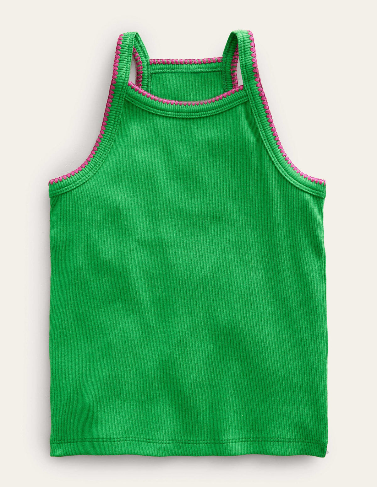 Cut Away Tank-Bright Green - Image 1