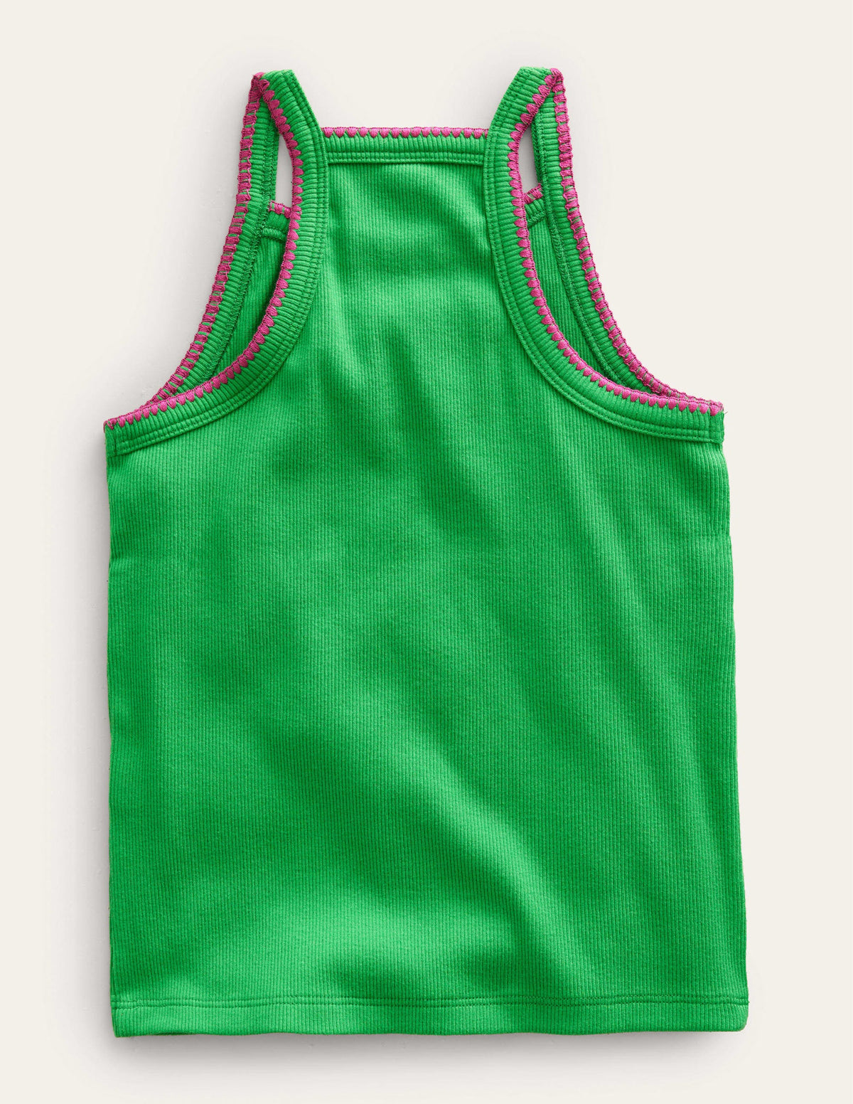 Cut Away Tank-Bright Green - Image 2