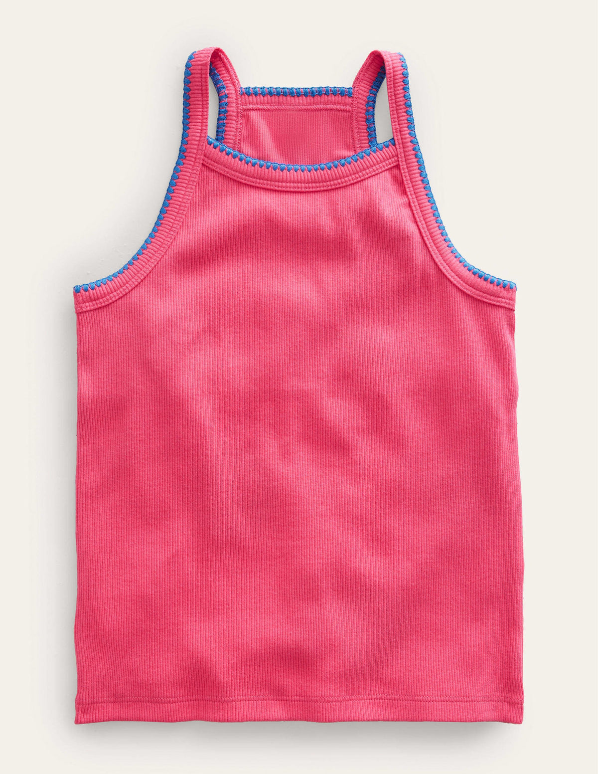 Cut Away Tank-Lollipop Pink-1
