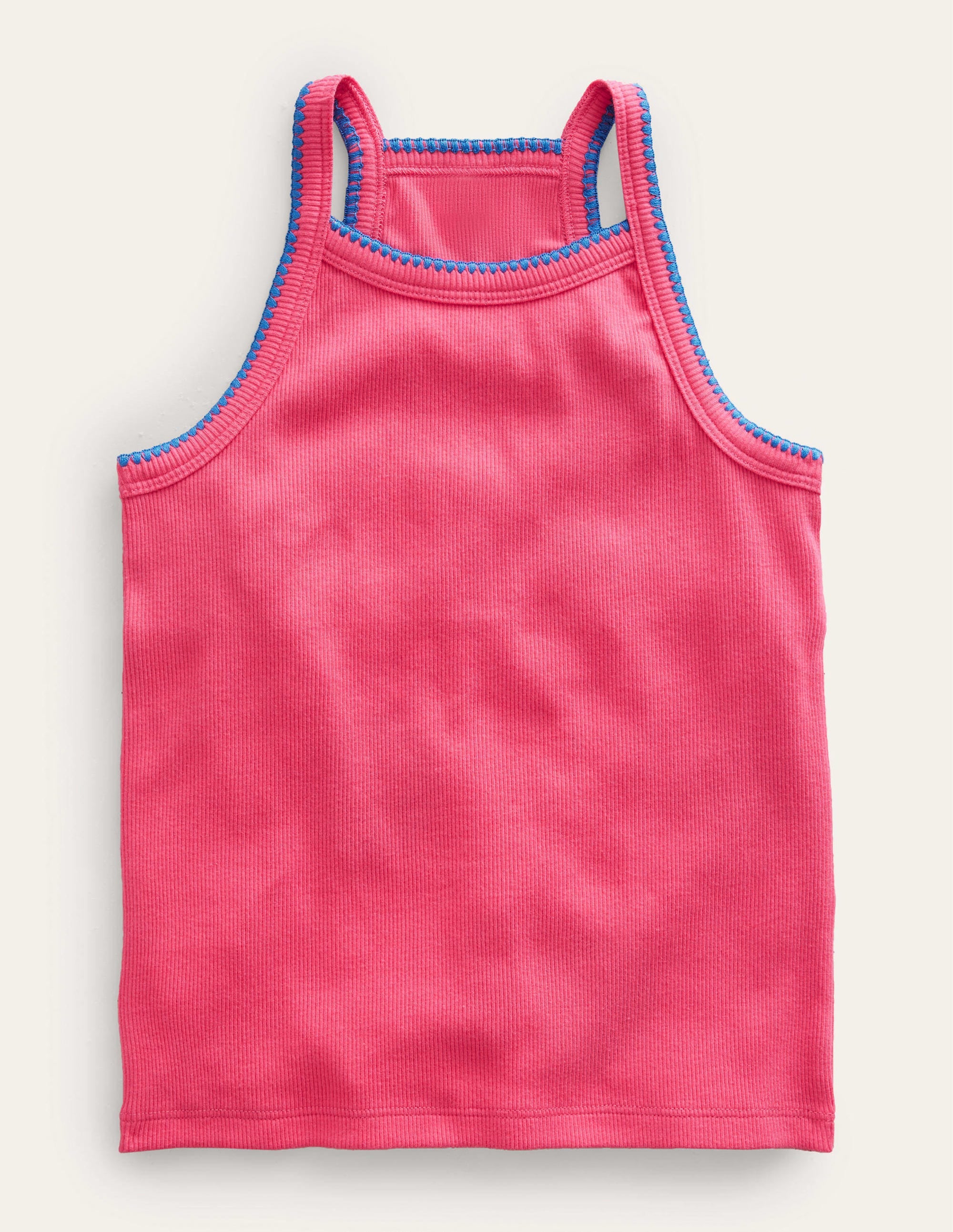 Cut Away Tank-Lollipop Pink - Image 1