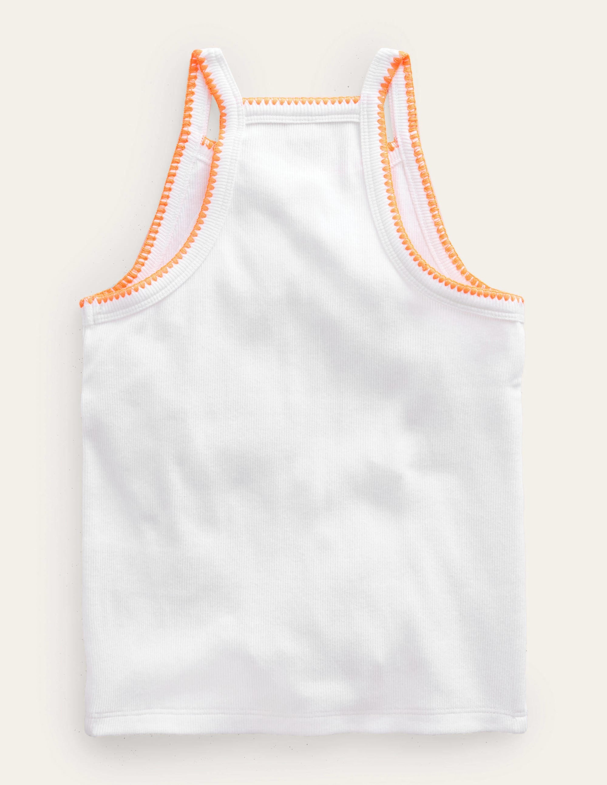 Cut Away Tank-White - Image 2
