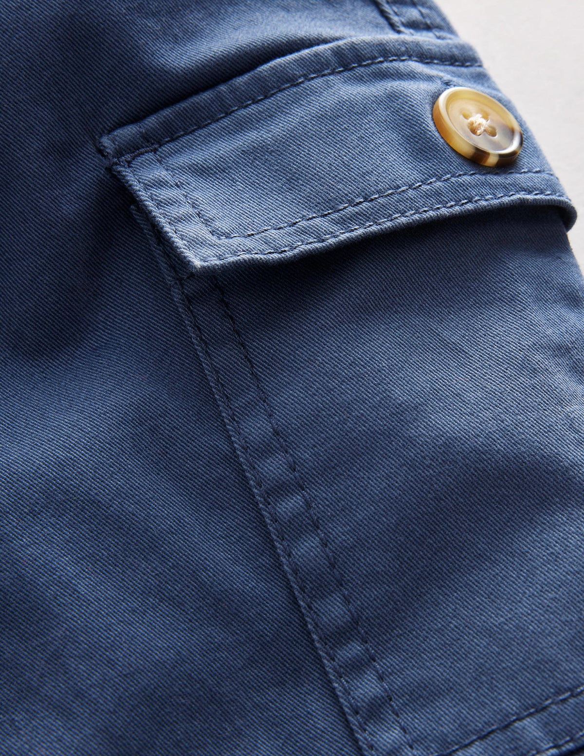 Cropped Cargo Pants-Robot Blue - Image 3