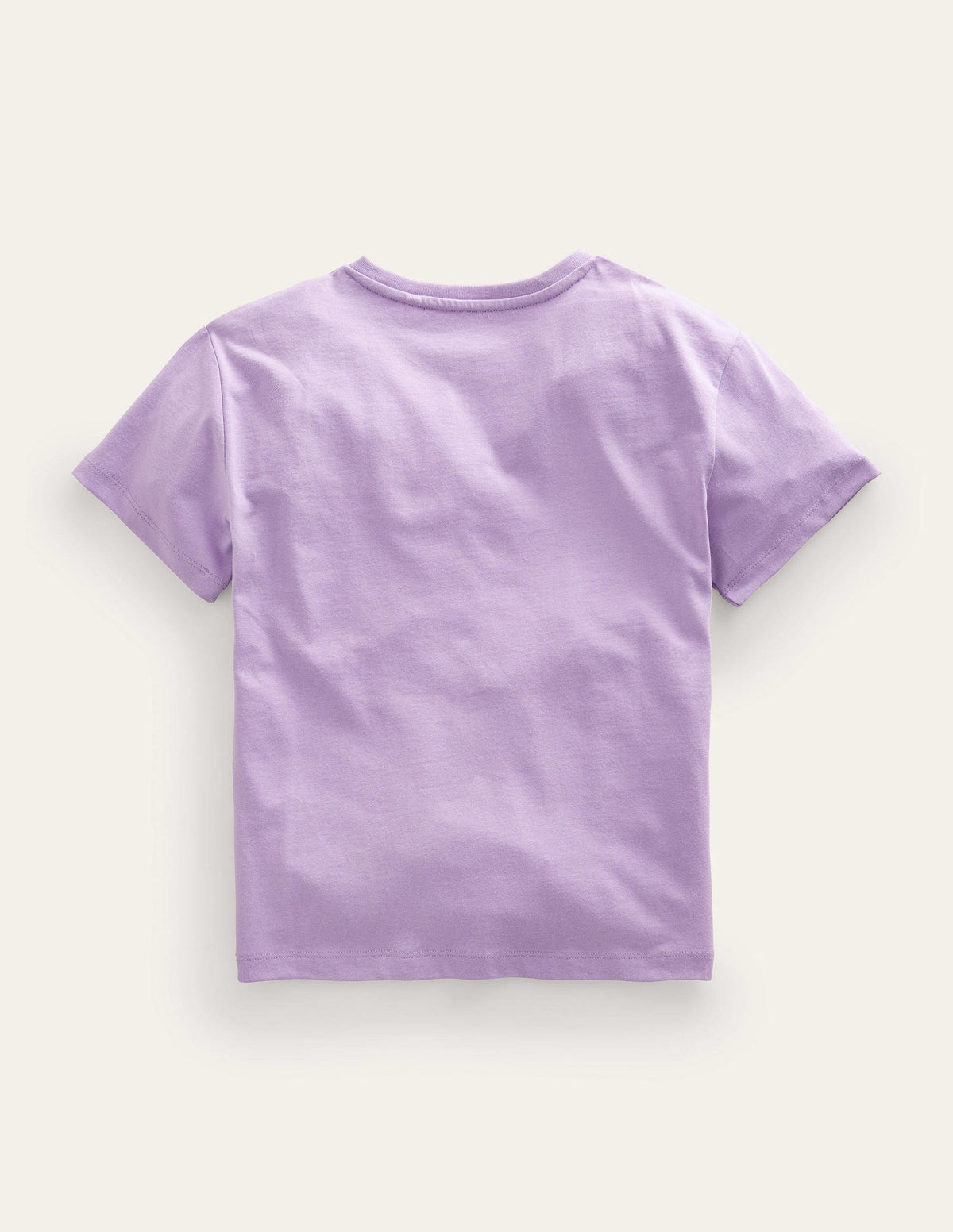 Printed Slogan T-Shirt-Misty Lavender Self Love - Image 2