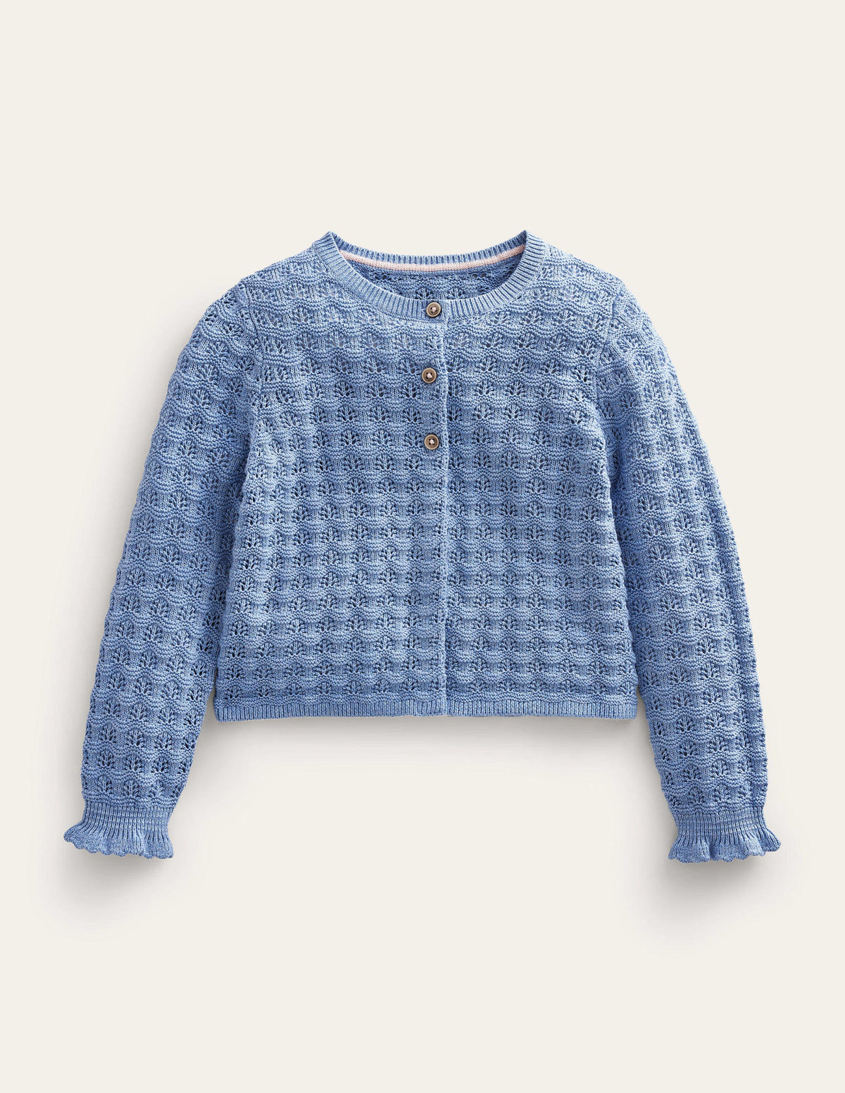 Occasionwear cardigan-Brunnera Blue - Image 1