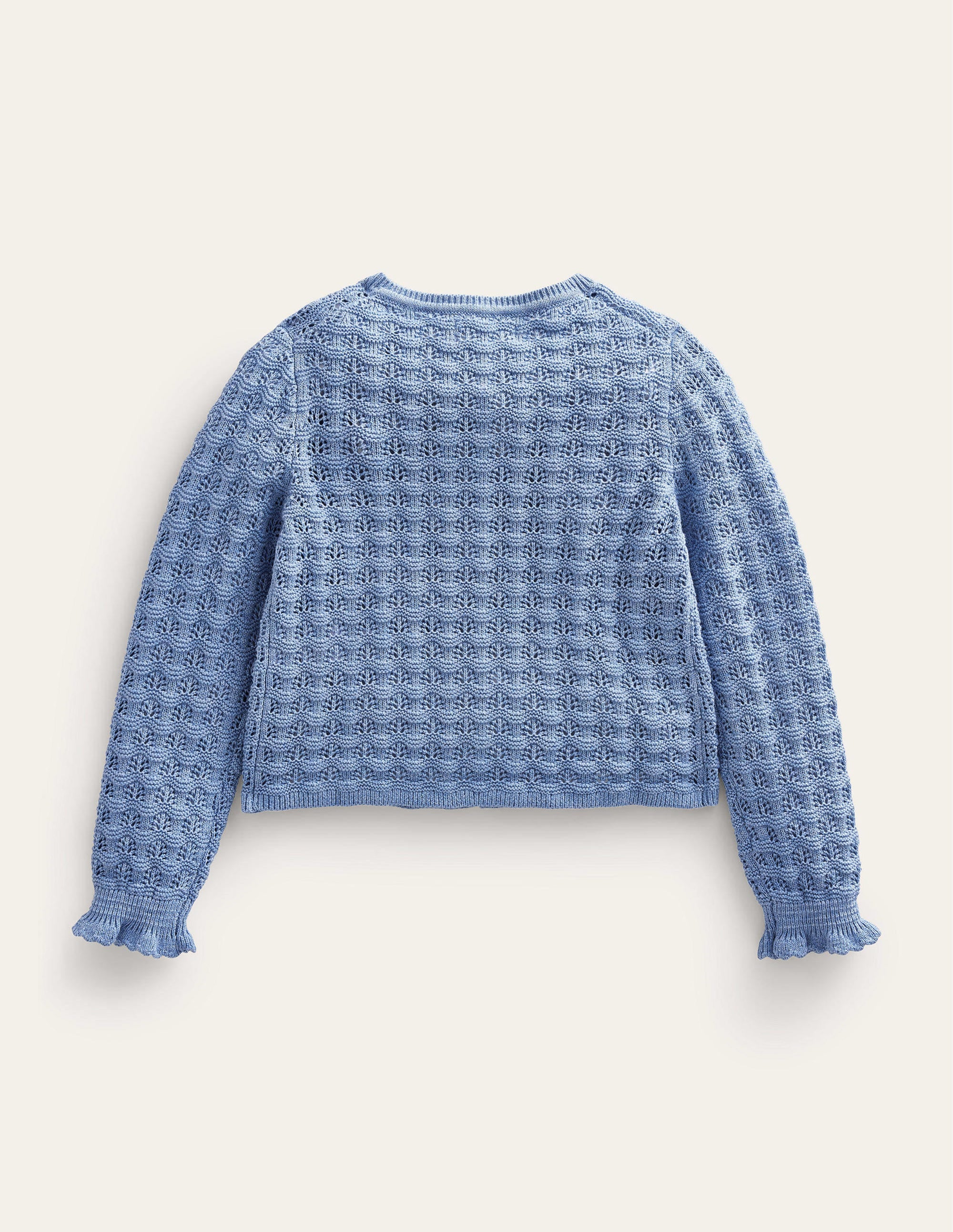 Occasionwear cardigan-Brunnera Blue - Image 2