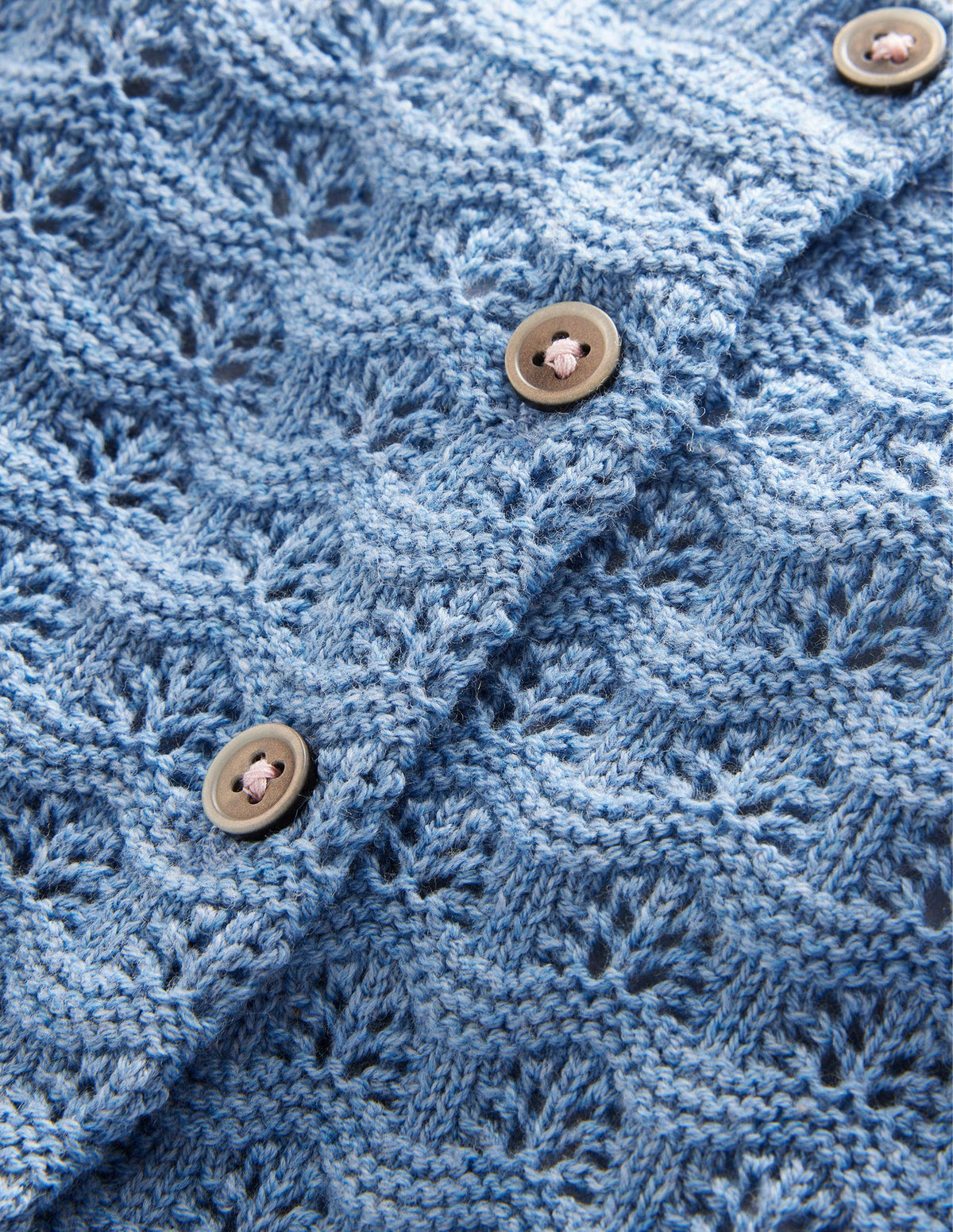Occasionwear cardigan-Brunnera Blue - Image 3