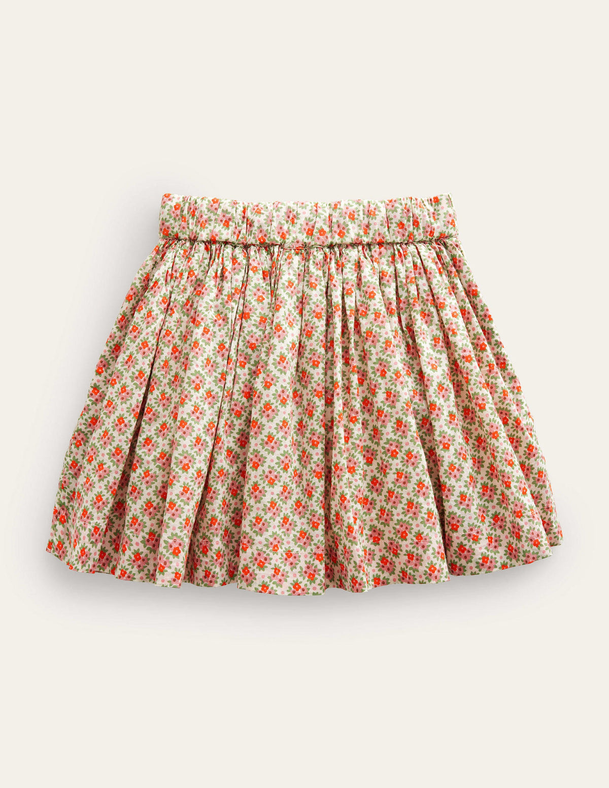 Twirly Skirt-Vanilla and Ivy Micro Floral - Image 2