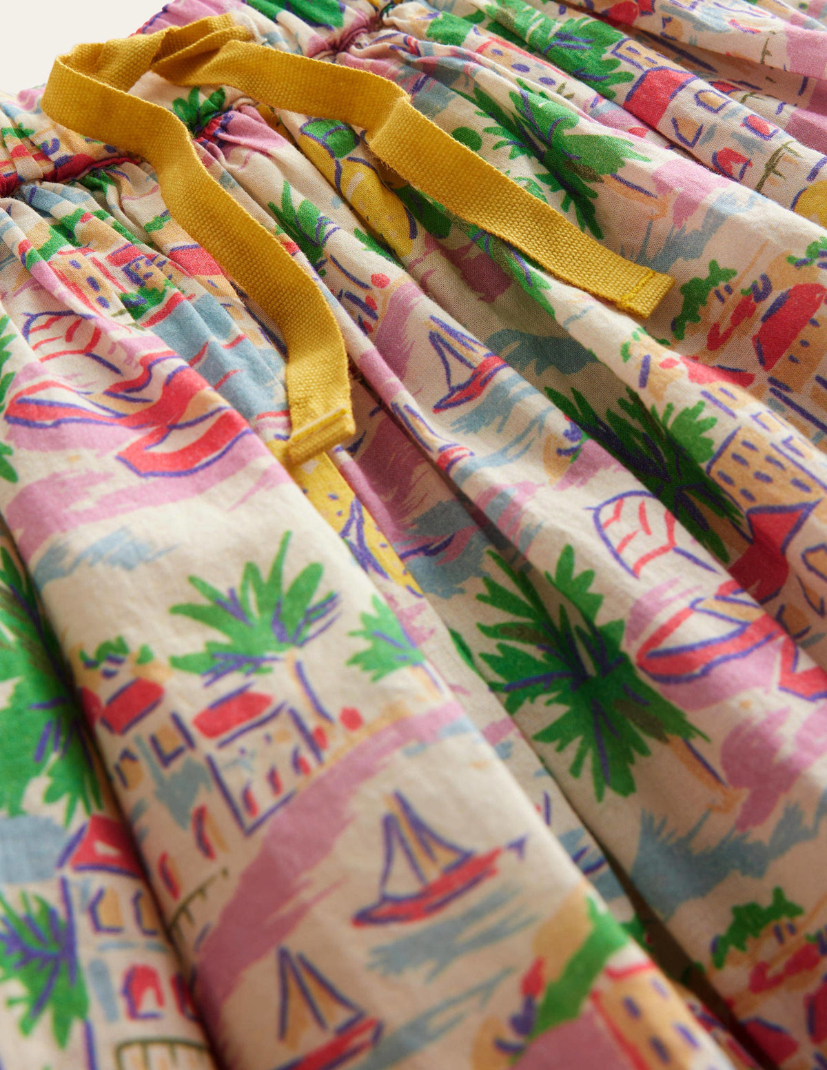 Twirly Skirt-Multi Scene Print - Image 3