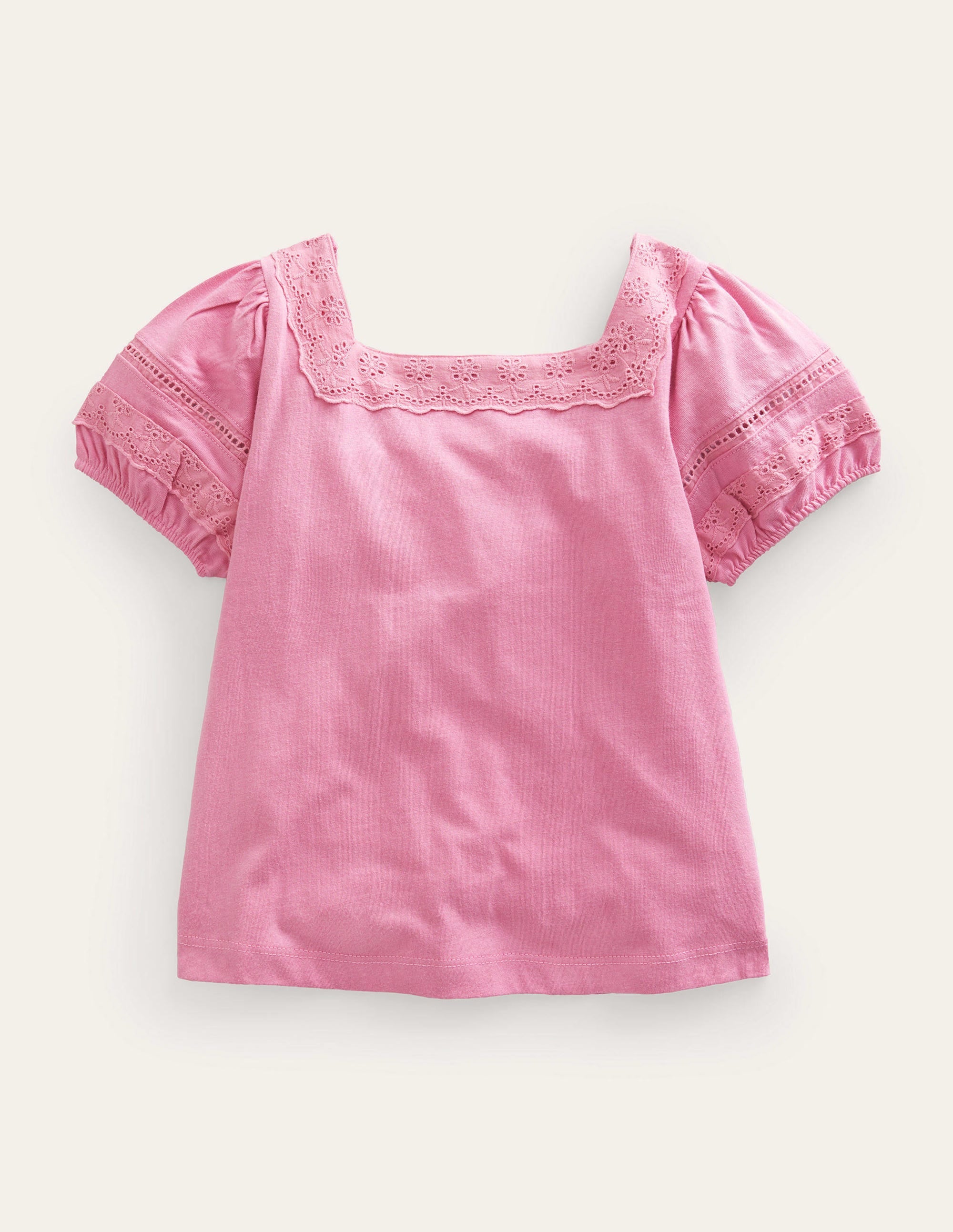 Square Neck Swing Top-Formica Pink - Image 1