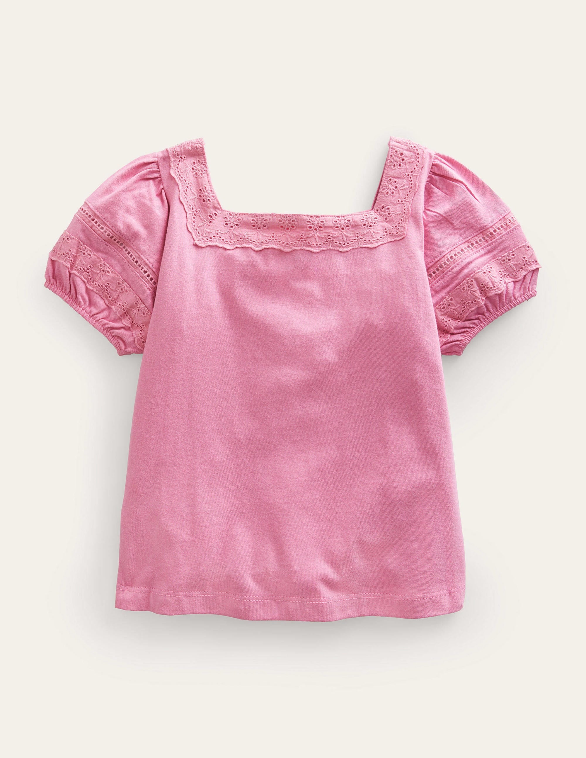 Square Neck Swing Top-Formica Pink - Image 2