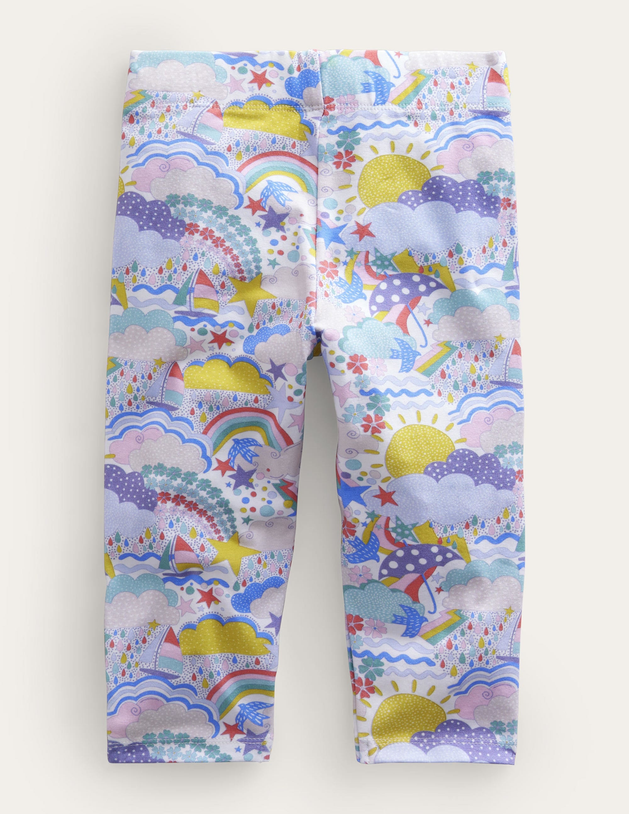 Fun Cropped Leggings-Multi Weather - Image 2