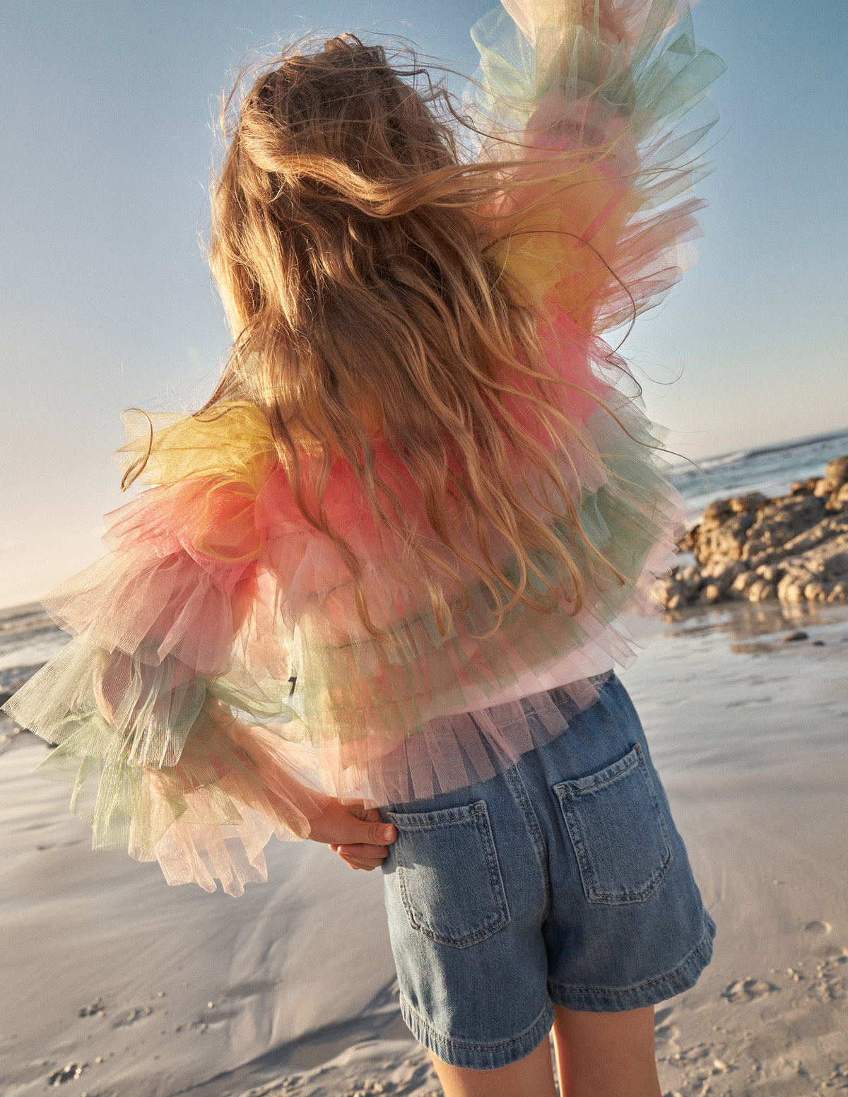 Tulle Jacket-Multi Rainbow-5