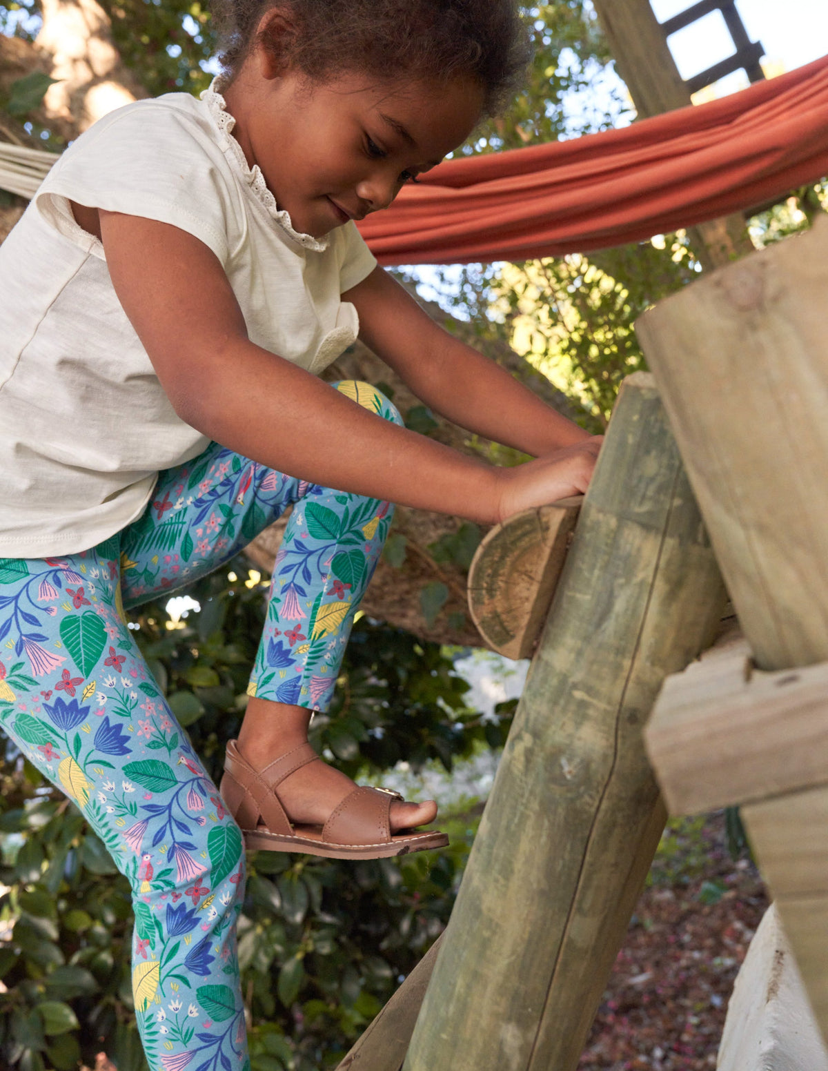 Fun Leggings-Multi Parrot - Image 4